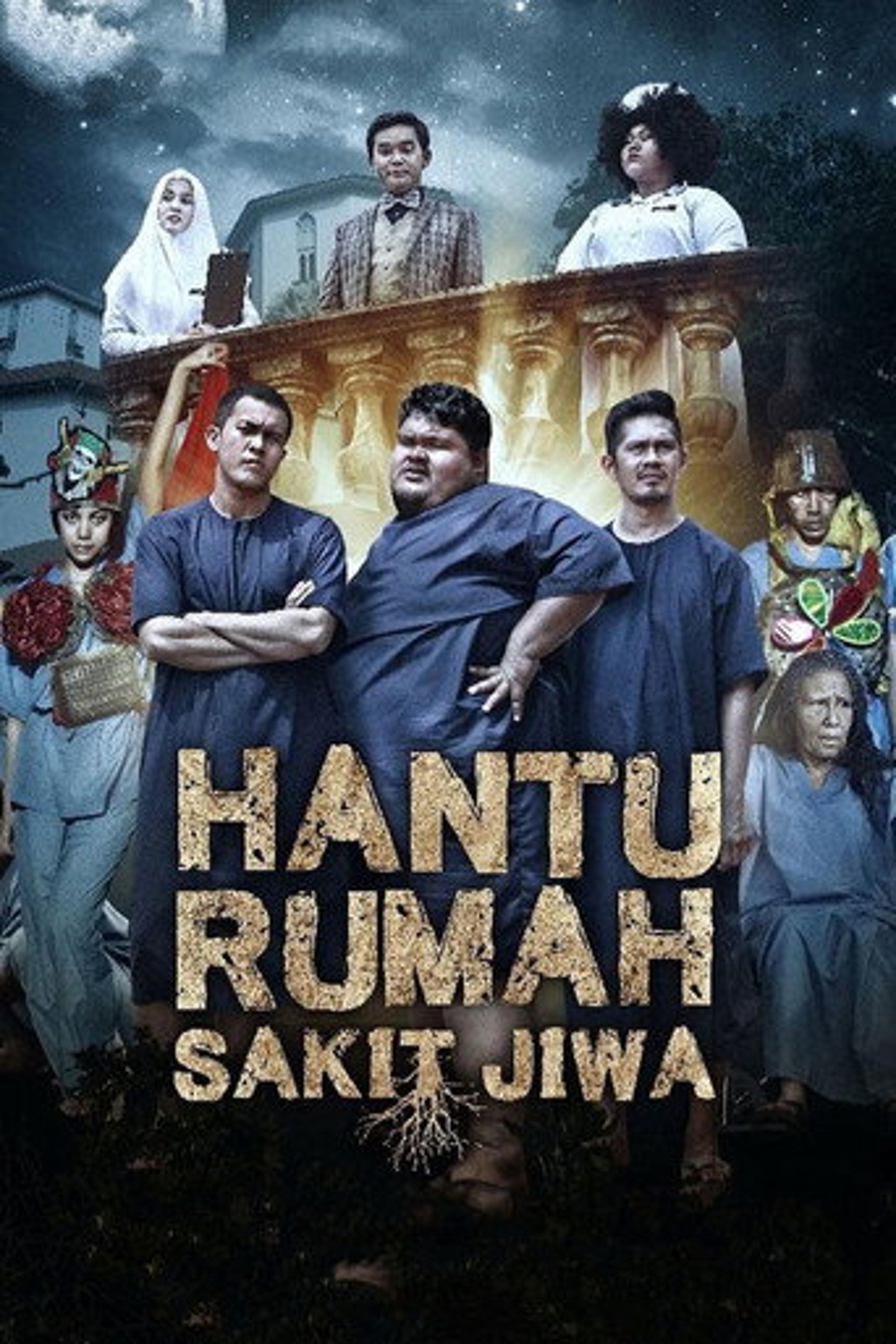 Poster film Hantu Rumah Sakit Jiwa