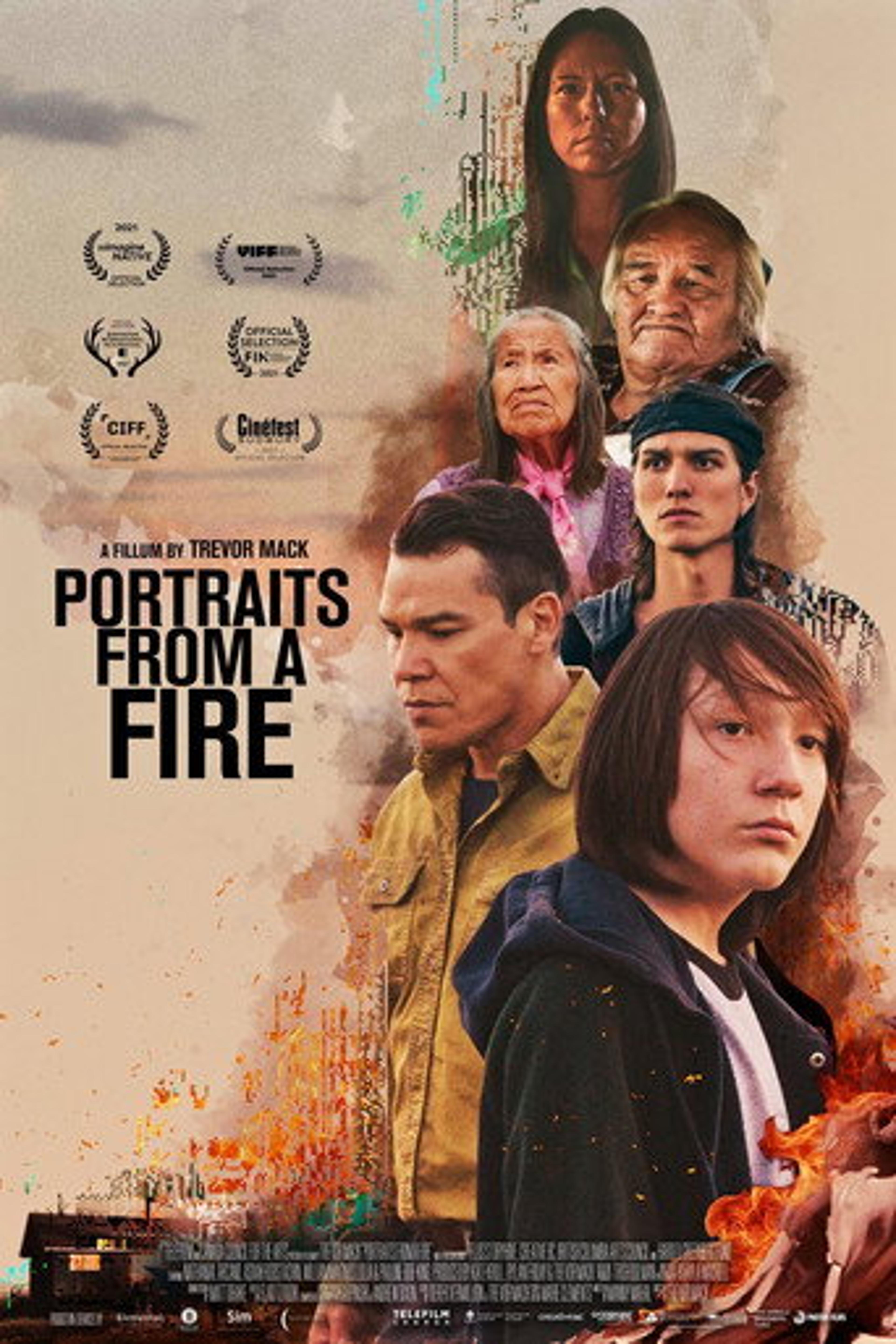 Poster film Portraits from a Fire