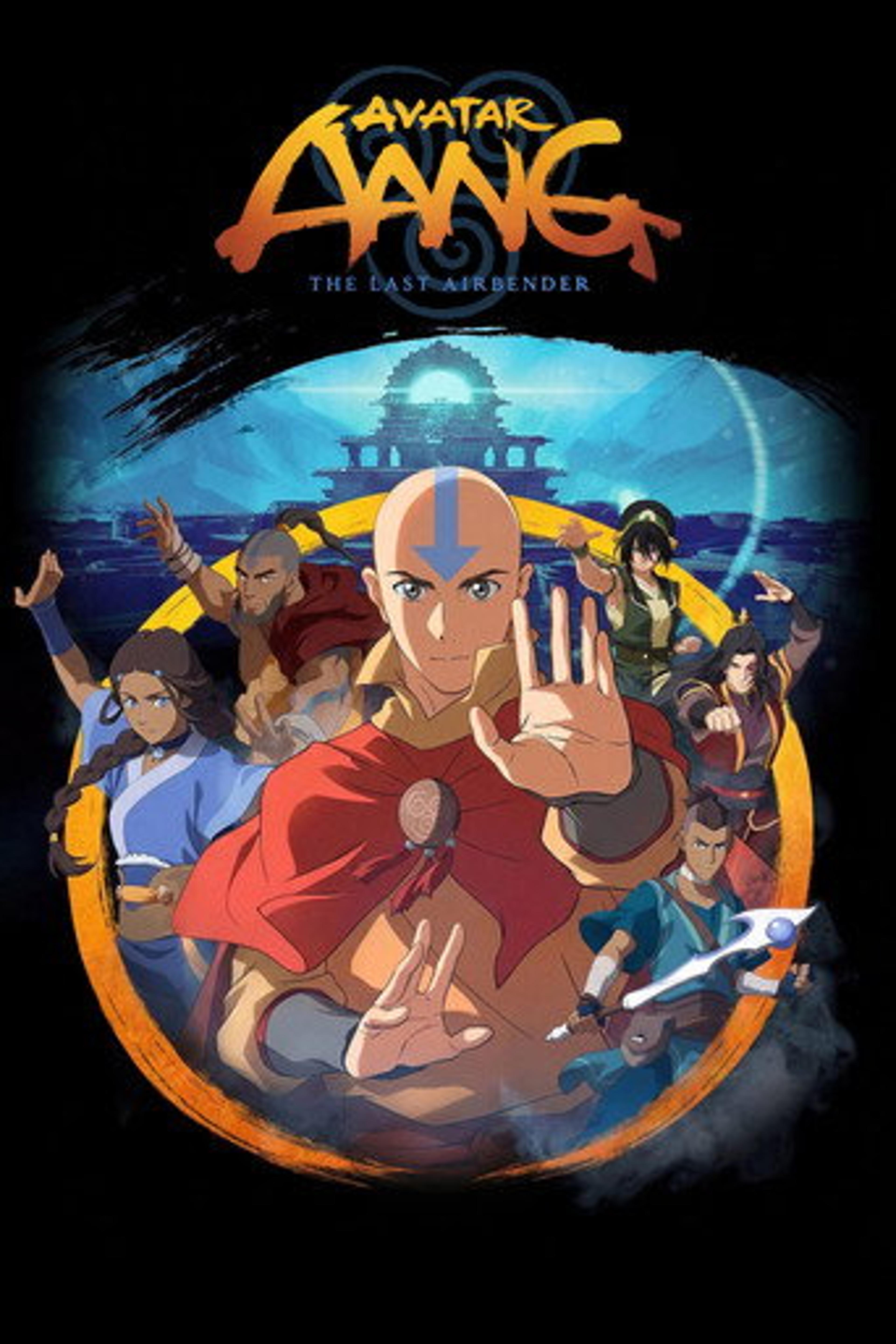 Poster film Avatar Aang: The Last Airbender