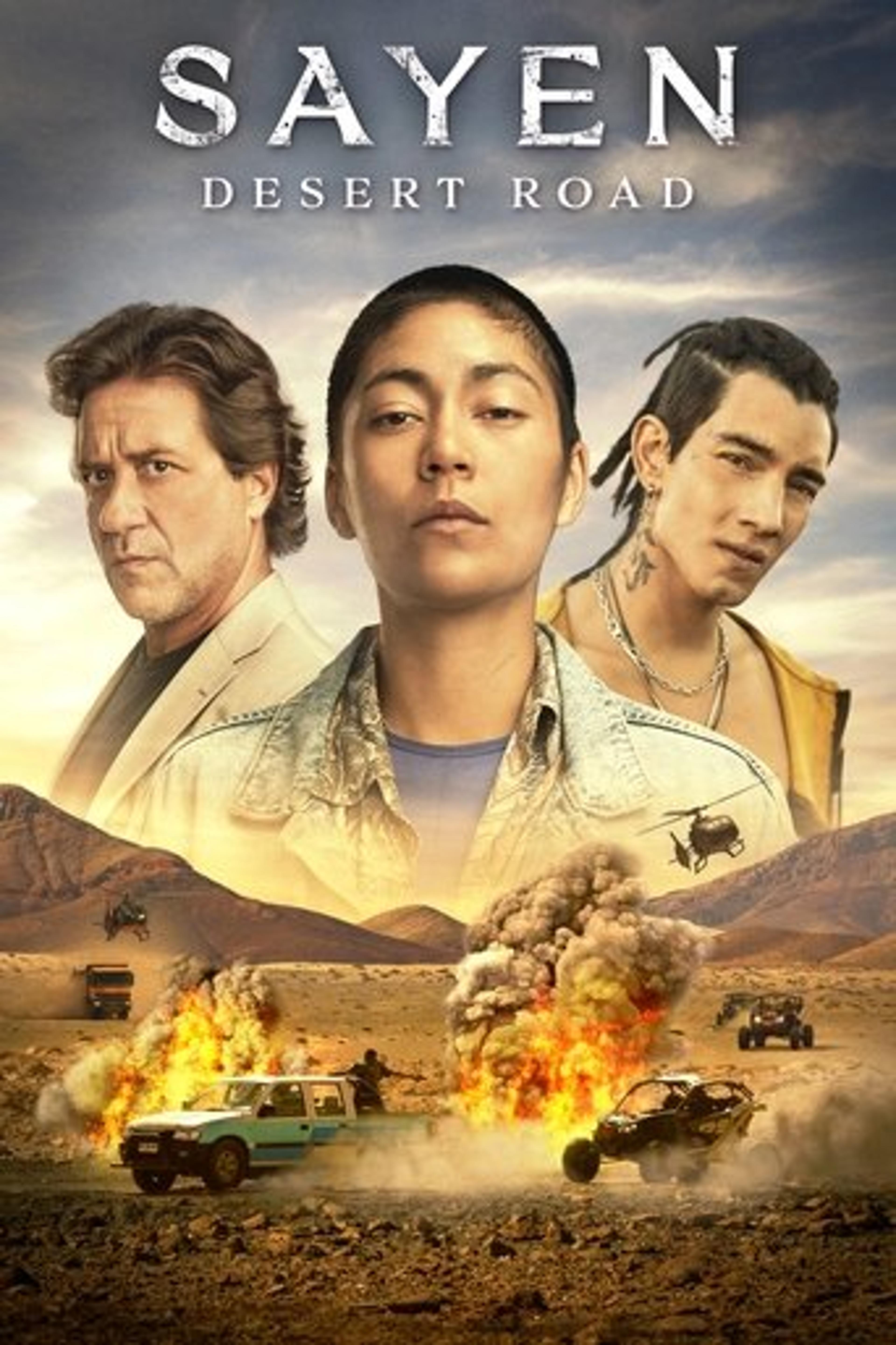 Poster film Sayen: Desert Road