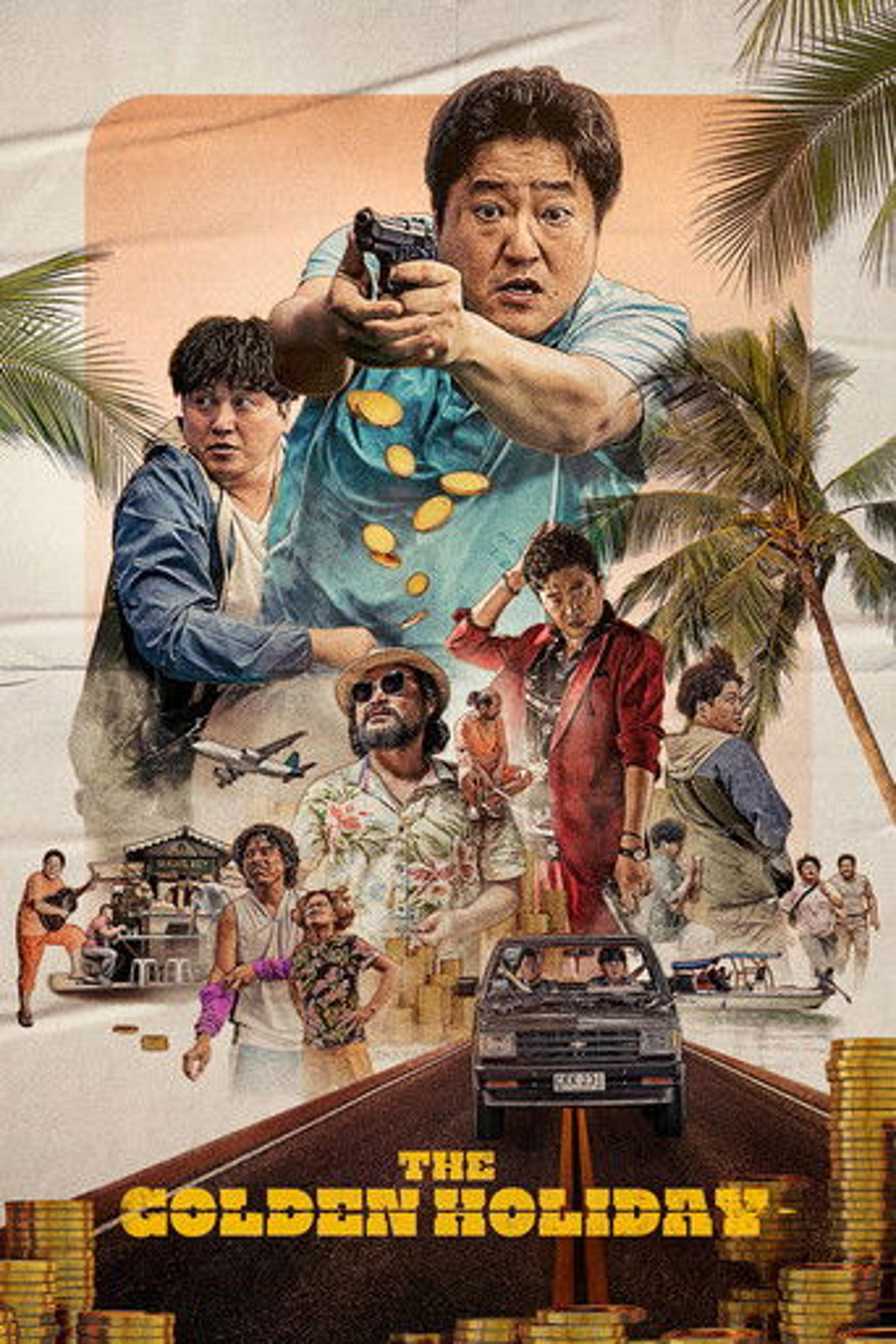 Poster film The Golden Holiday