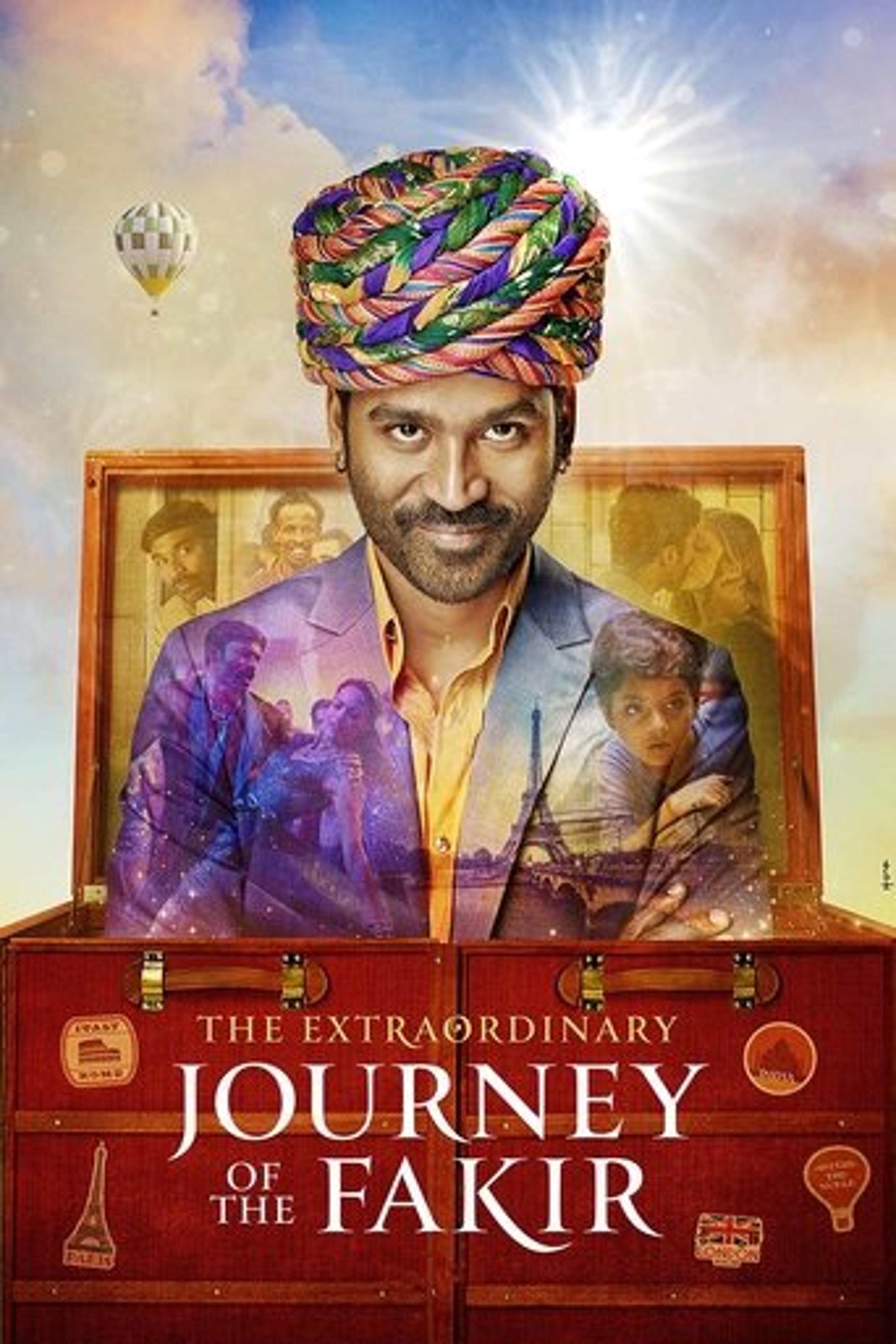 Poster film The Extraordinary Journey of the Fakir