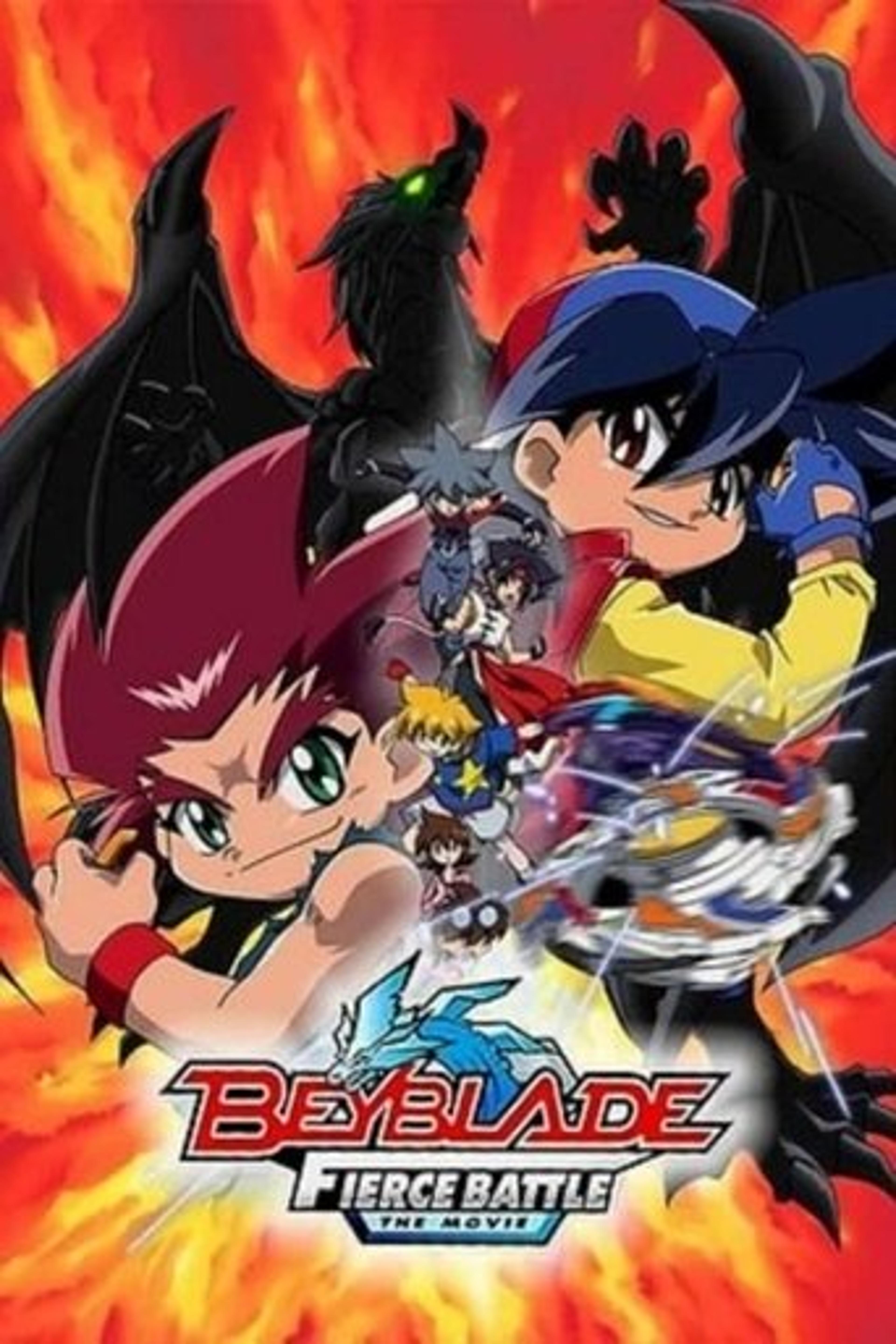 Poster film Beyblade the Movie: Fierce Battle