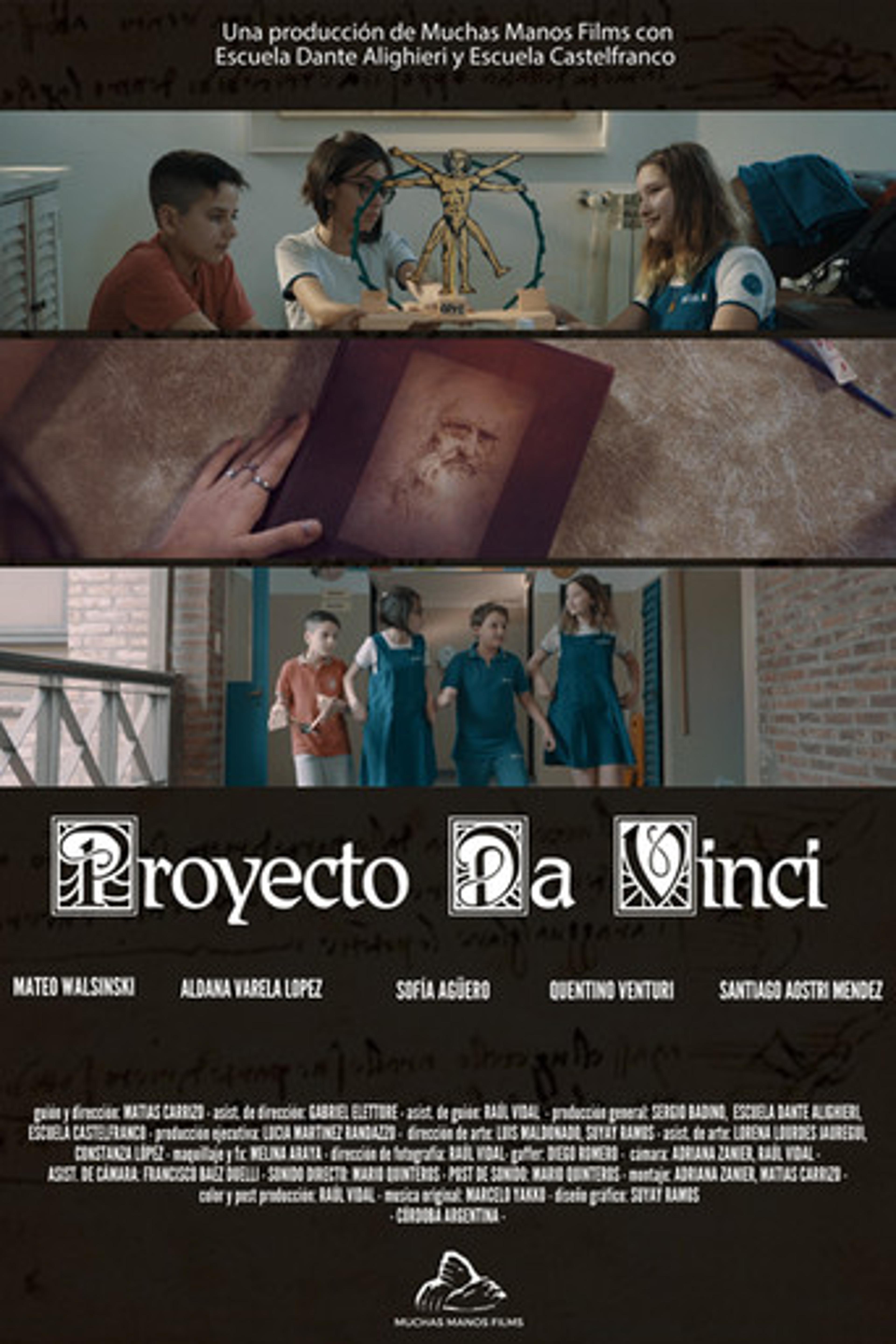 Poster film da Vinci project