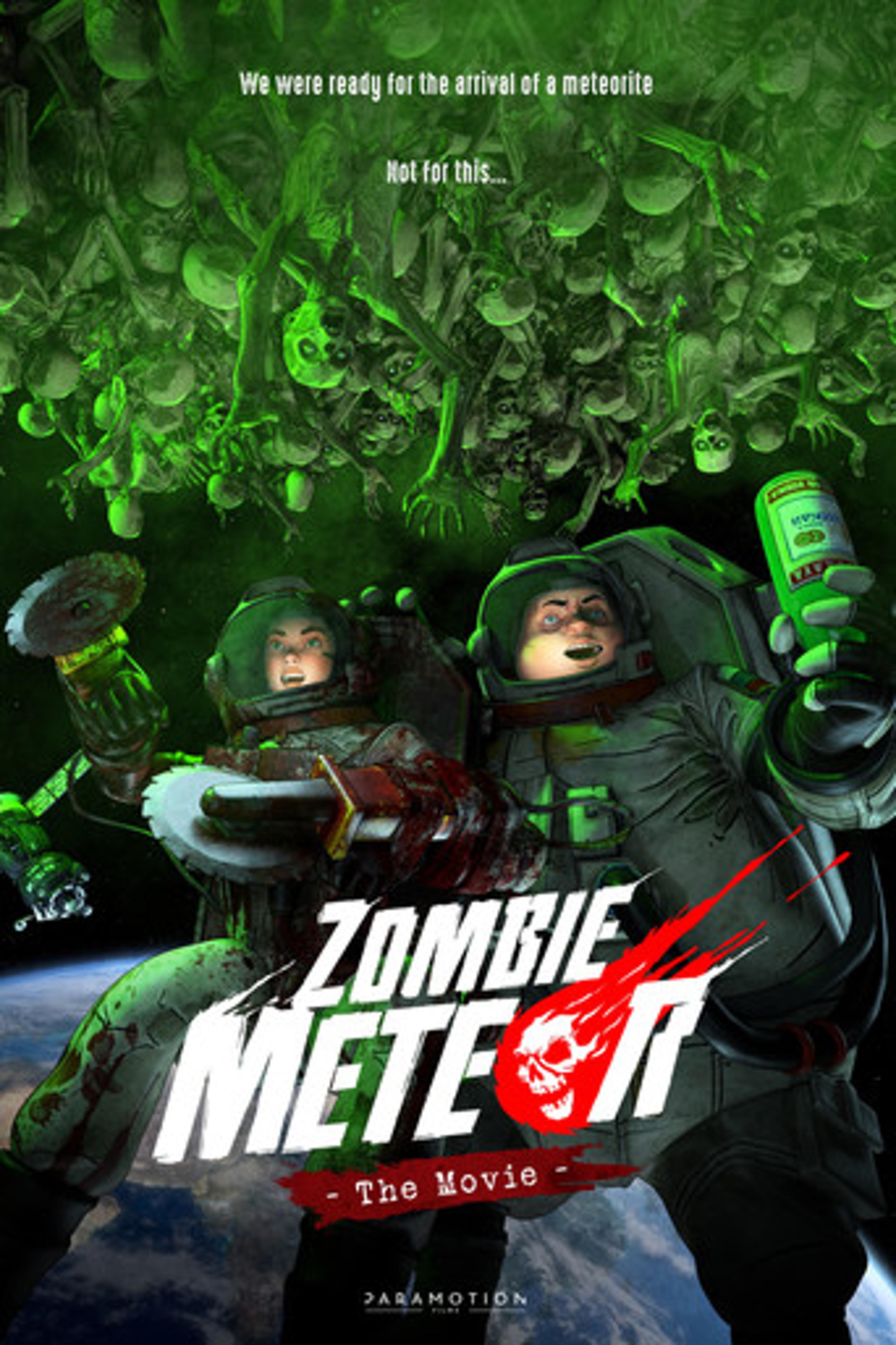 Poster film Zombie Meteor: The Movie
