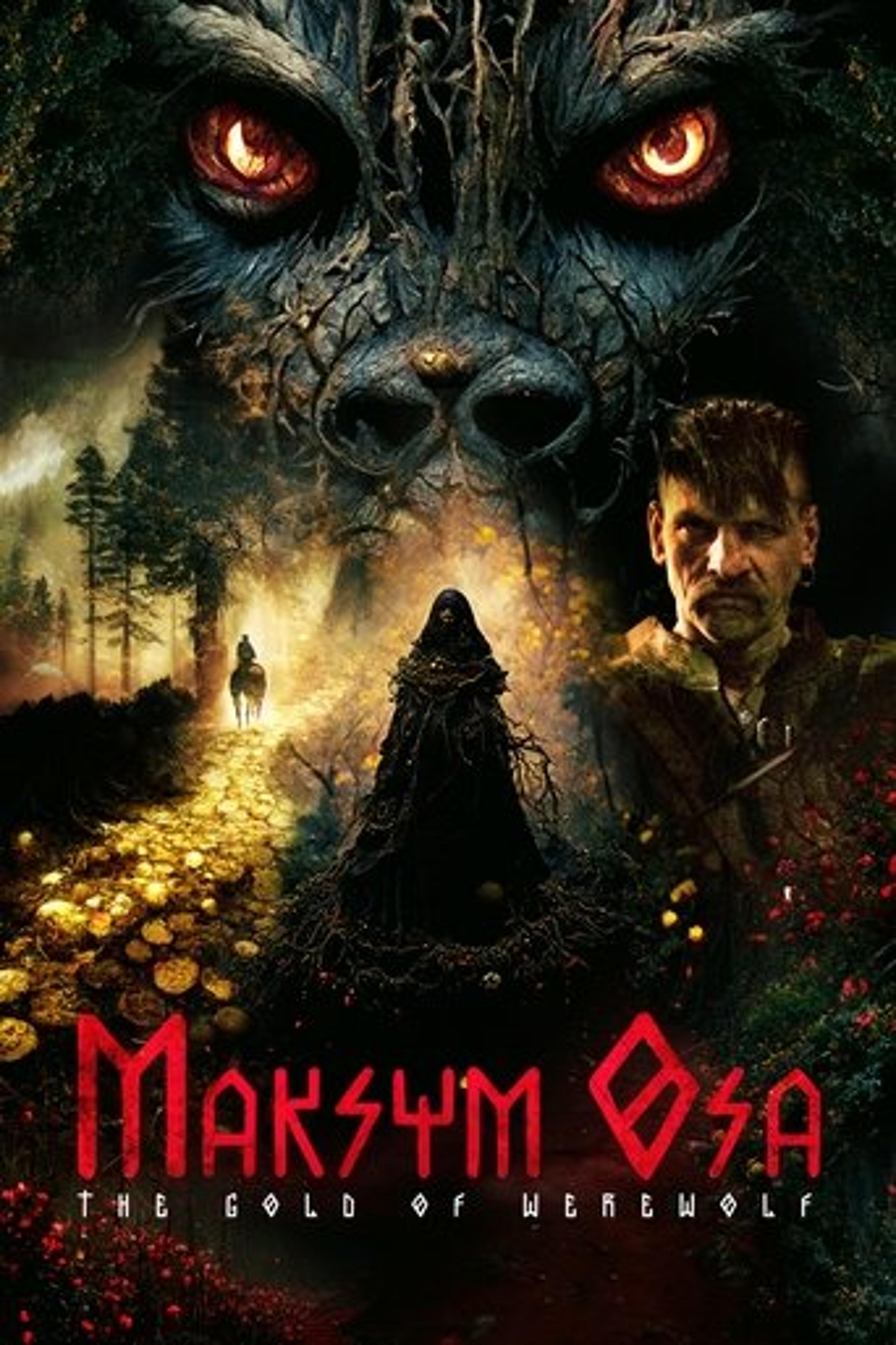 Poster film Maksym Osa: The Gold of Werewolf