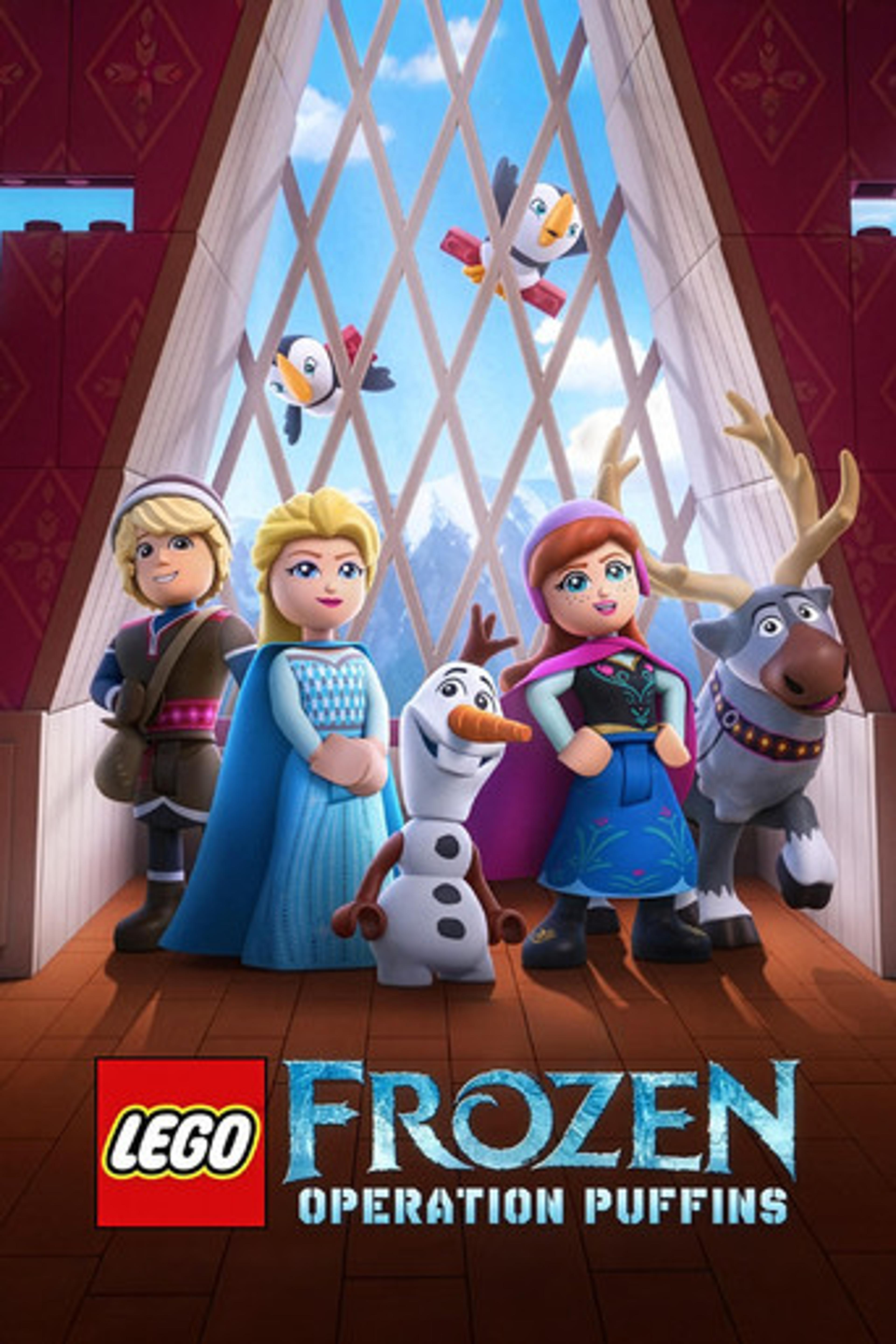 Poster film LEGO Frozen: Operation Puffins
