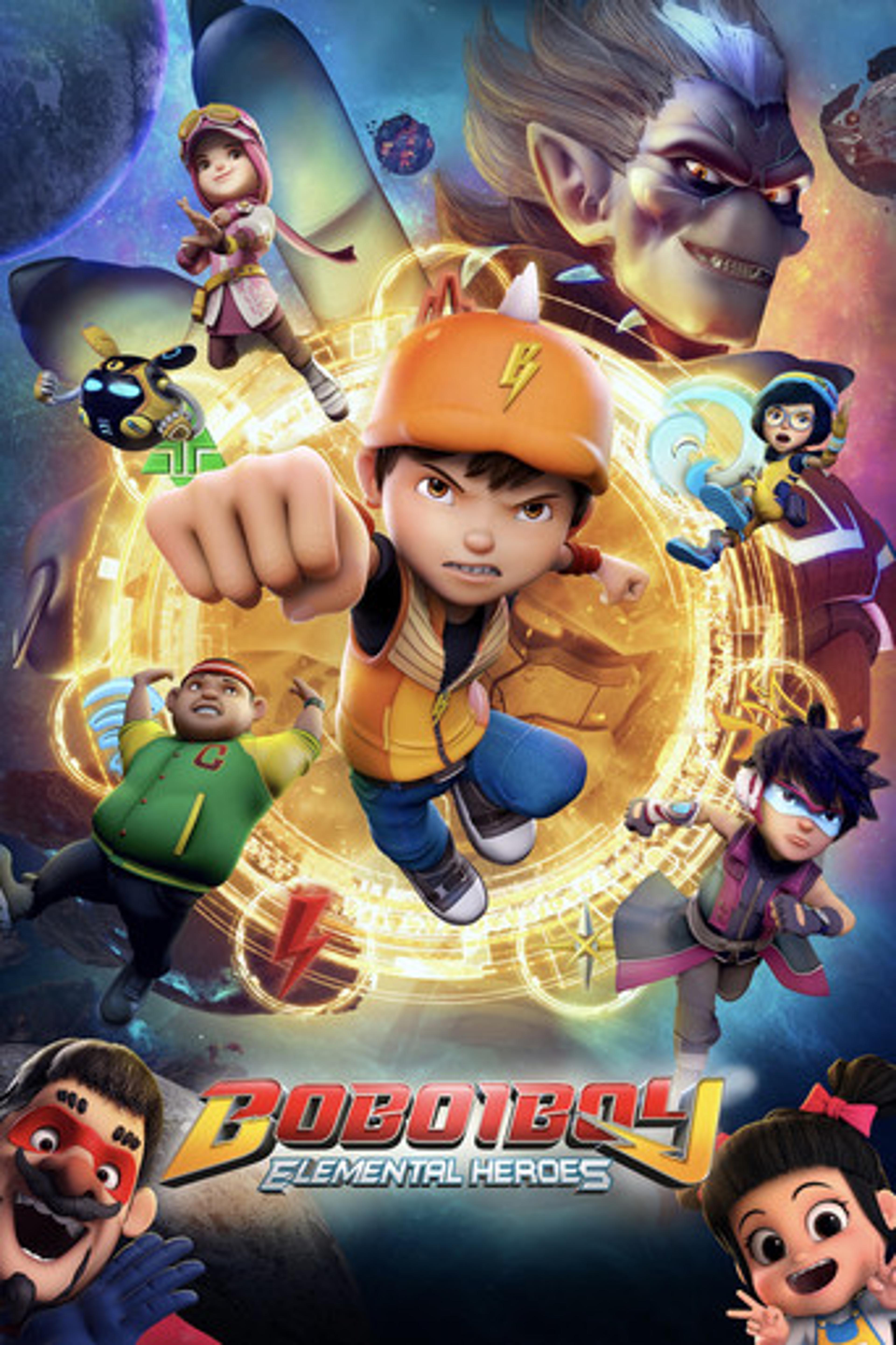Poster film BoBoiBoy: Elemental Heroes