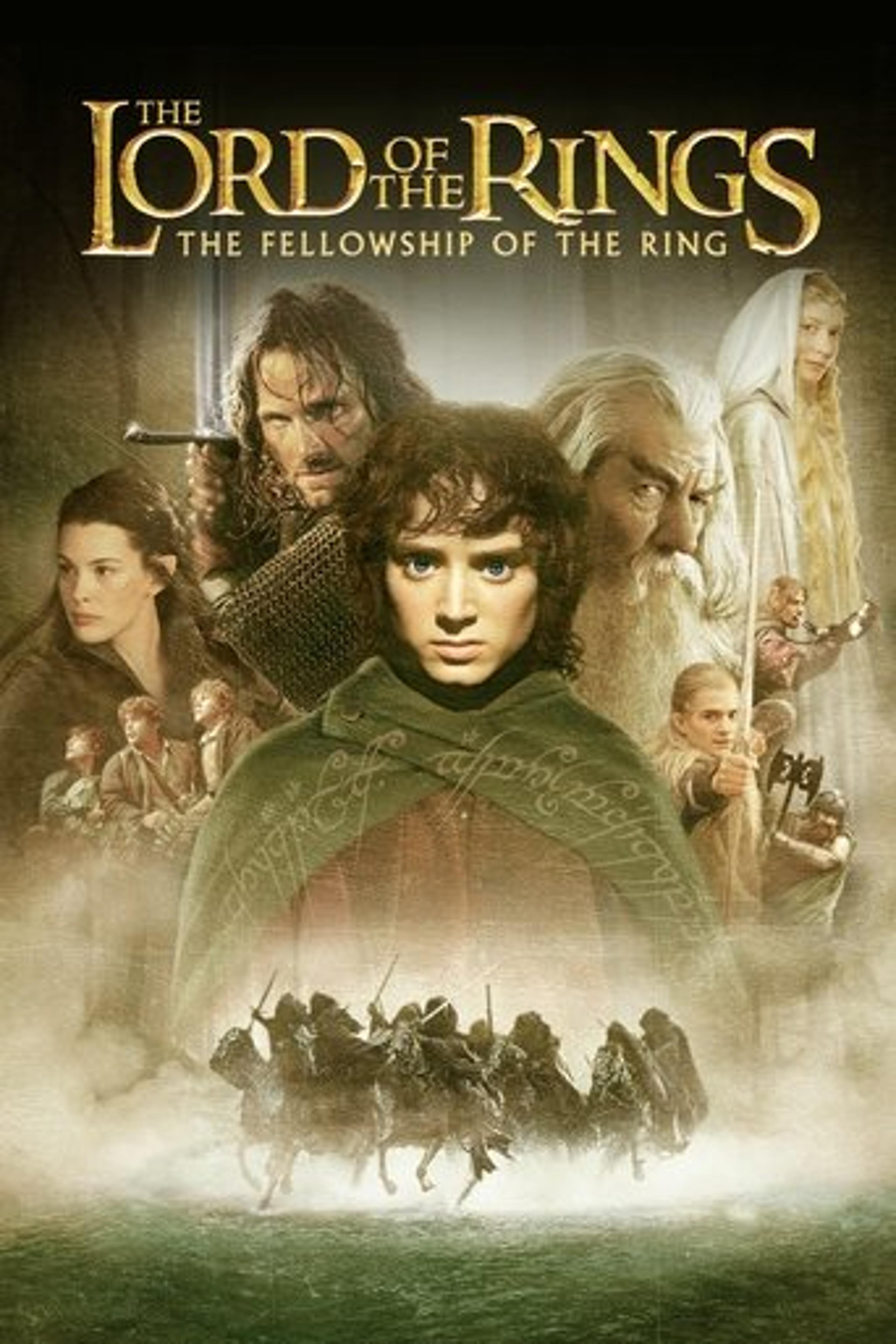 Poster film The Lord of the Rings: The Fellowship of the Ring