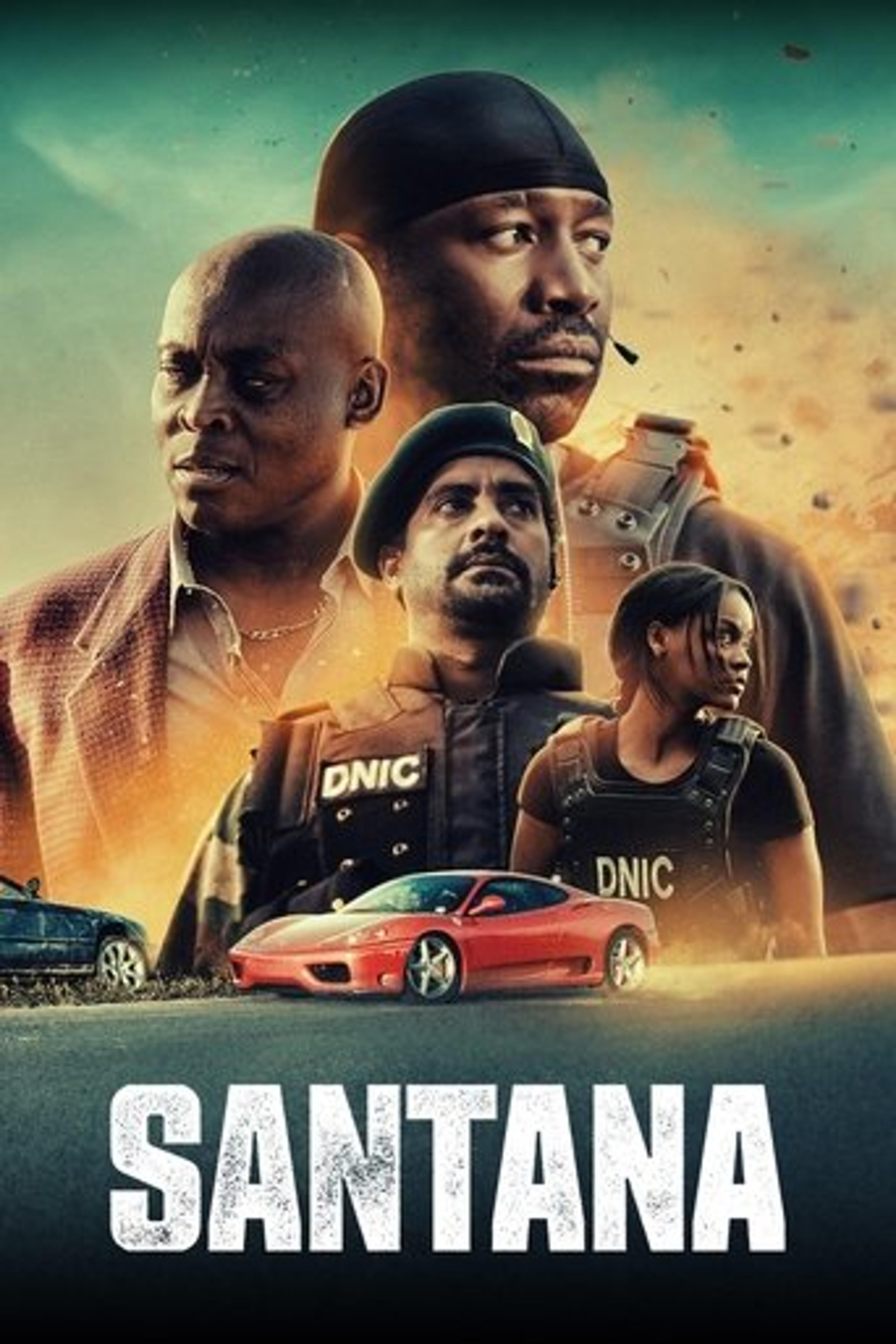 Poster film Santana