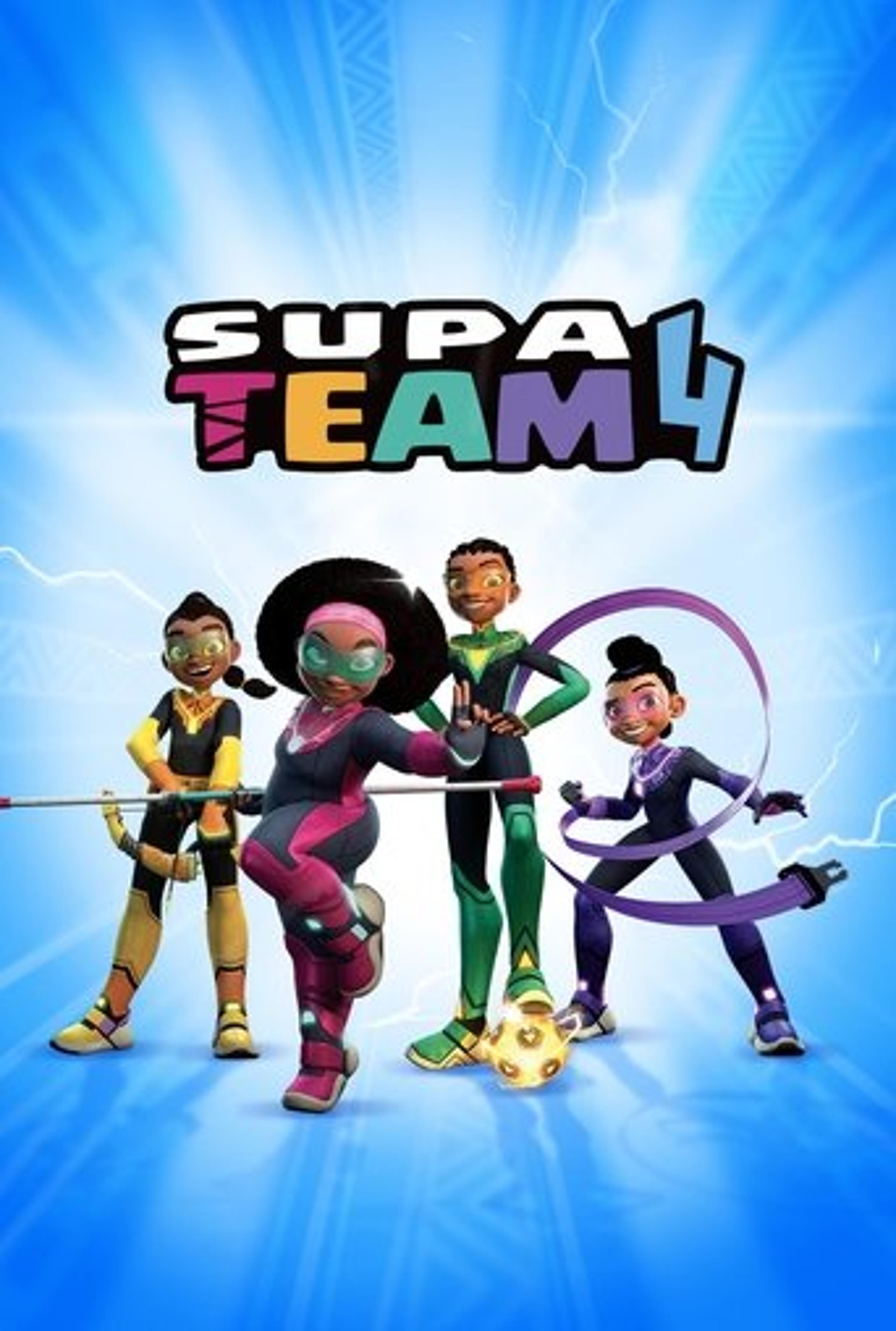 Poster series Supa Team 4