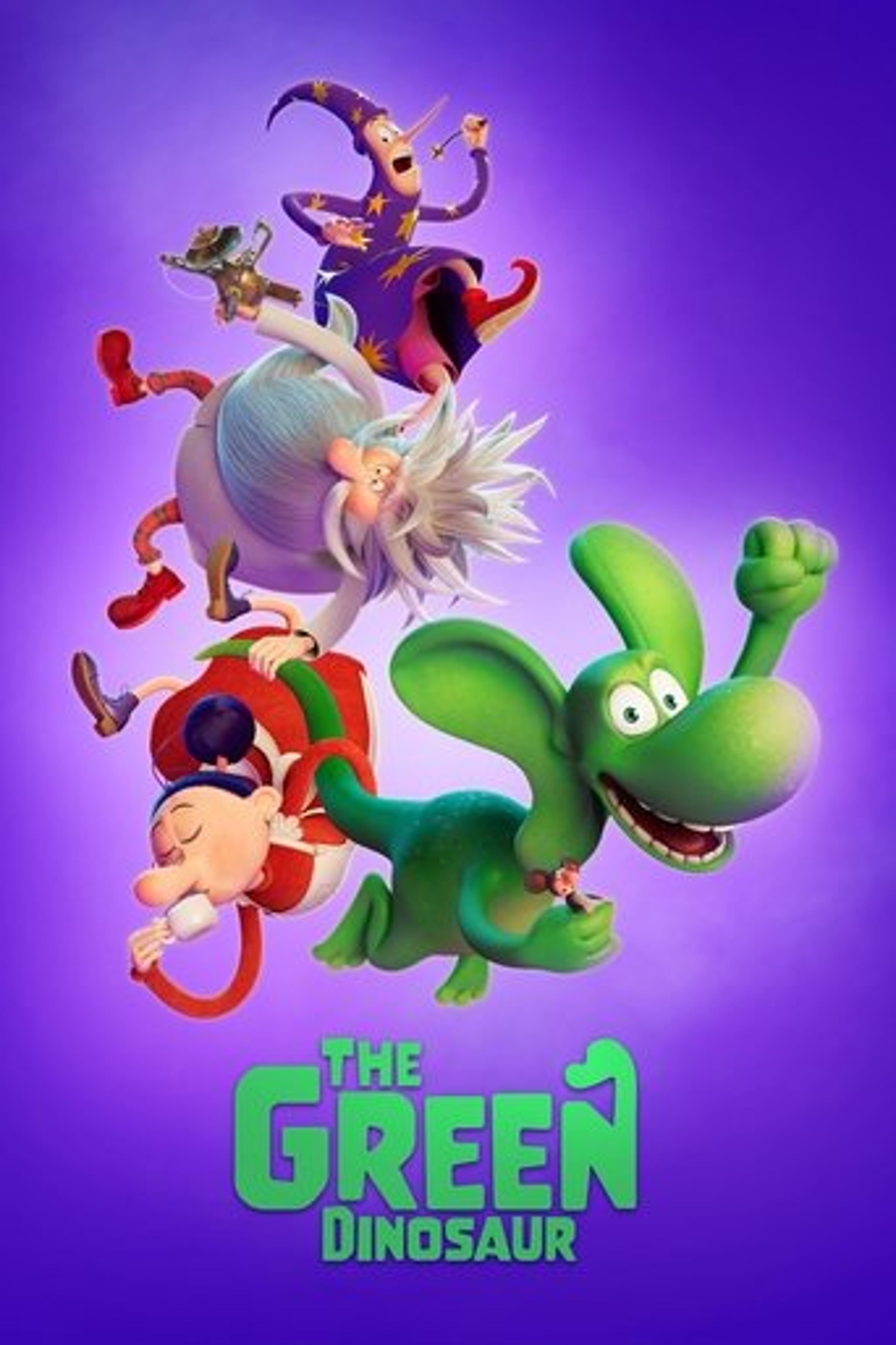 Poster film The Green Dinosaur