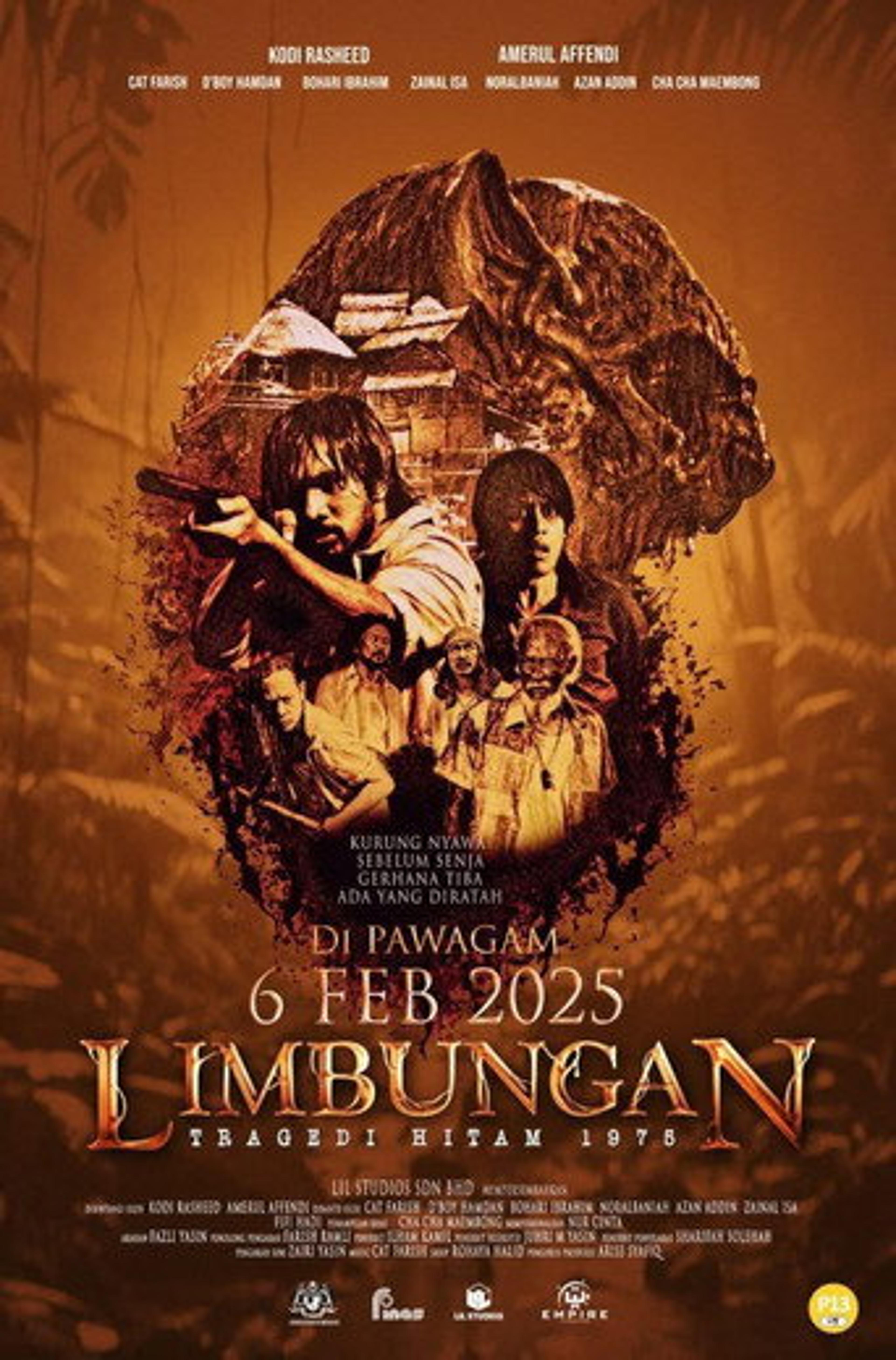Poster film Limbungan: Tragedi Hitam 1975