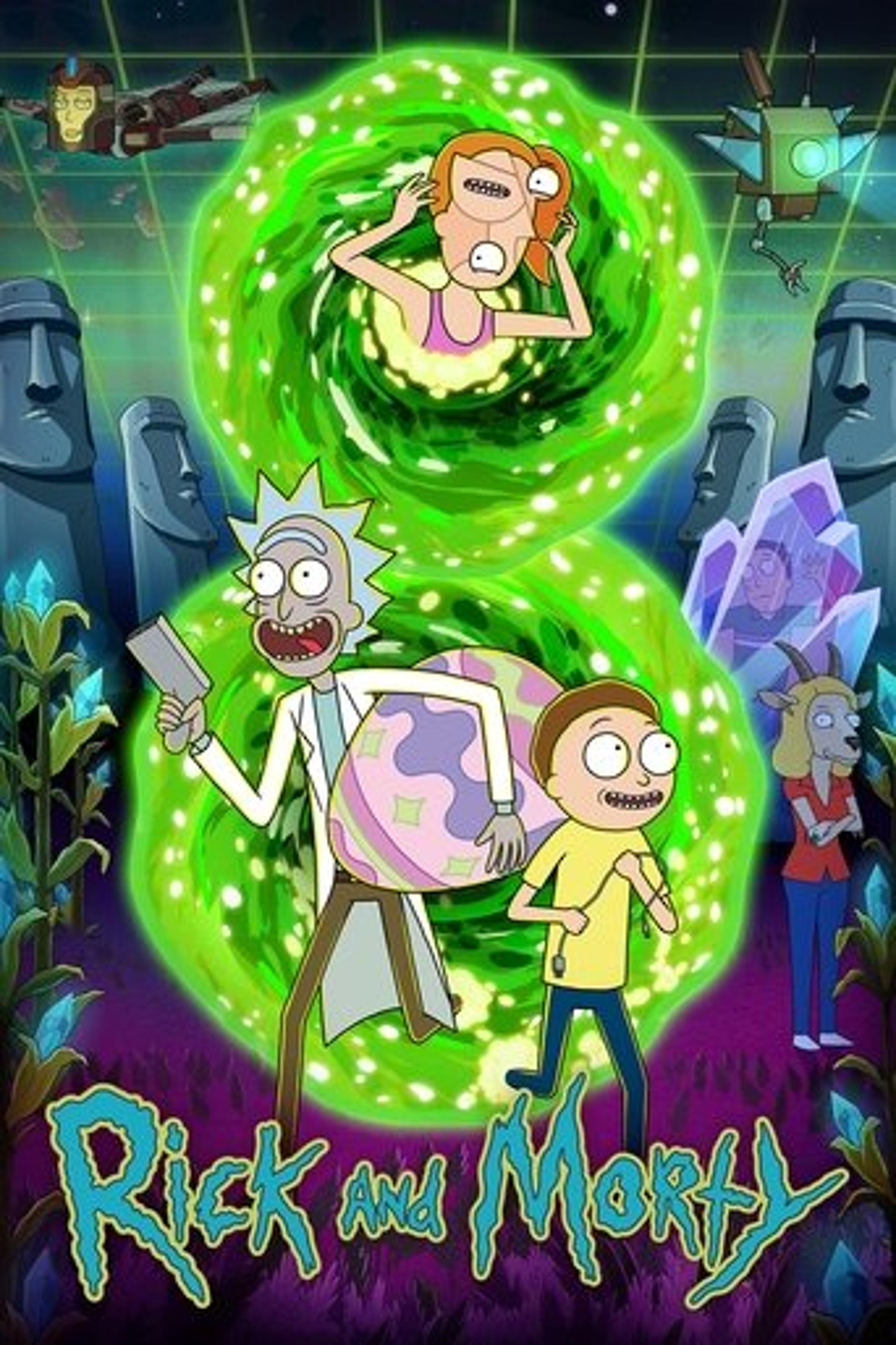 Poster series Rick and Morty