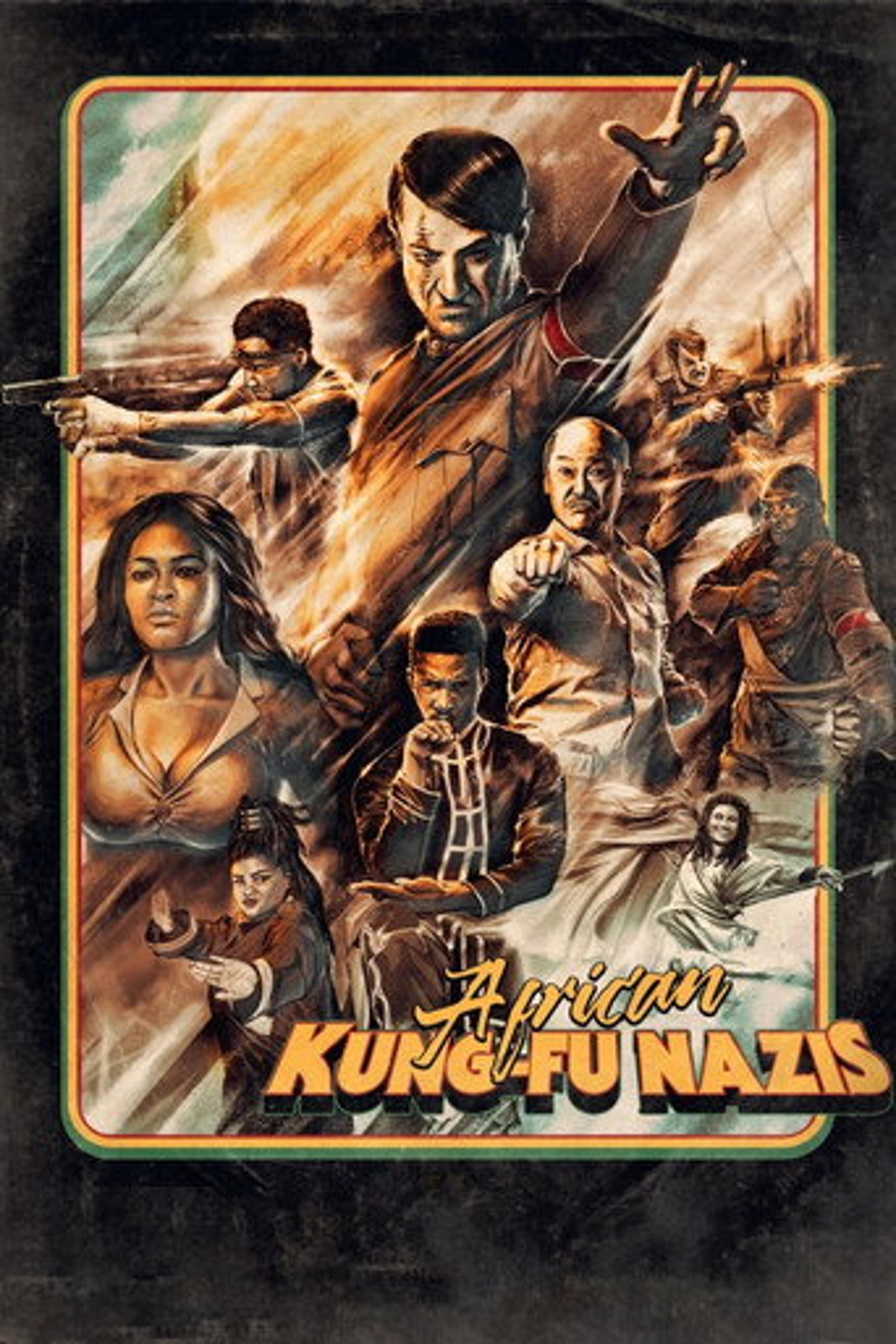 Poster film African Kung-Fu Nazis