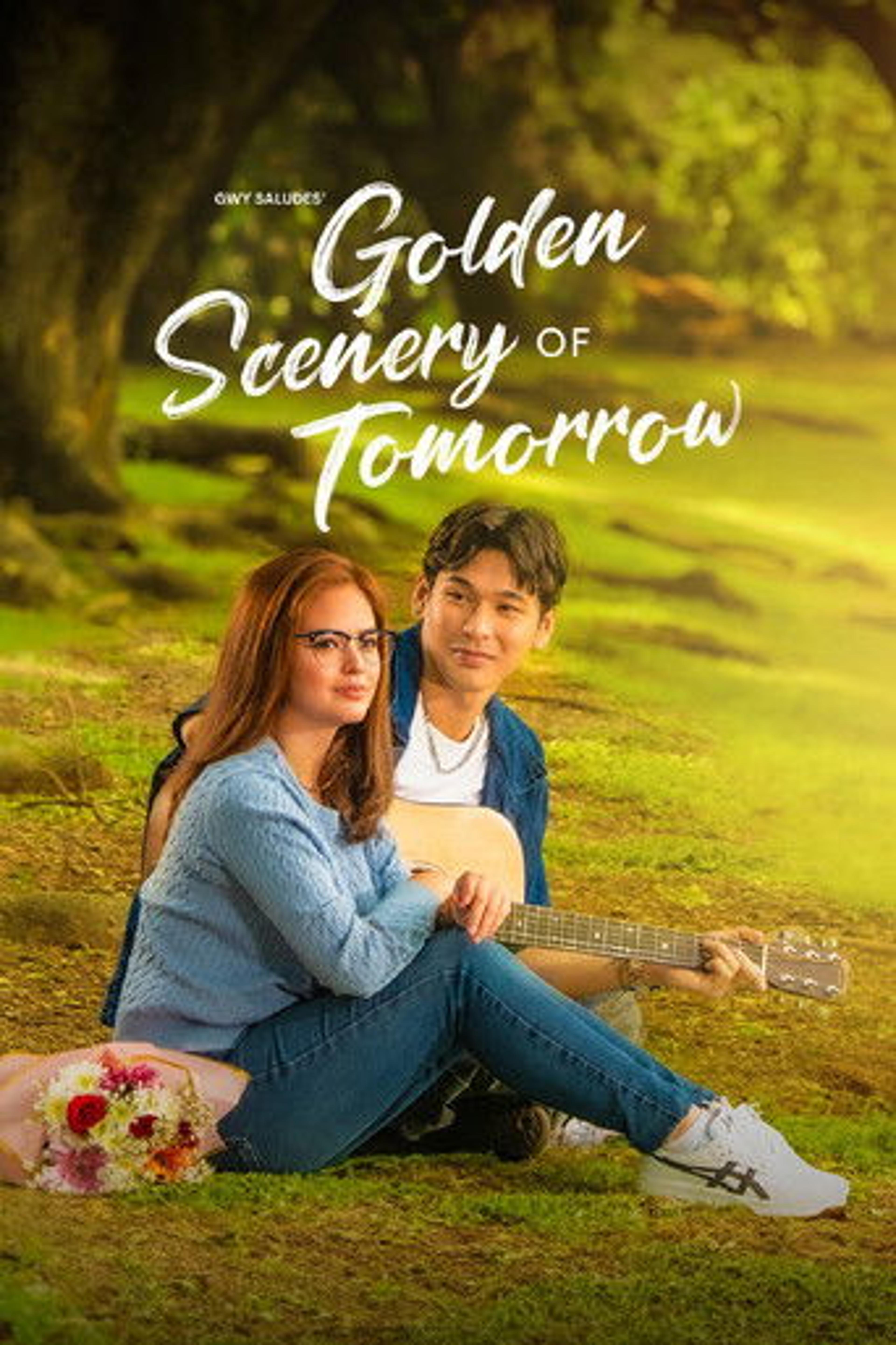 Poster series Golden Scenery of Tomorrow