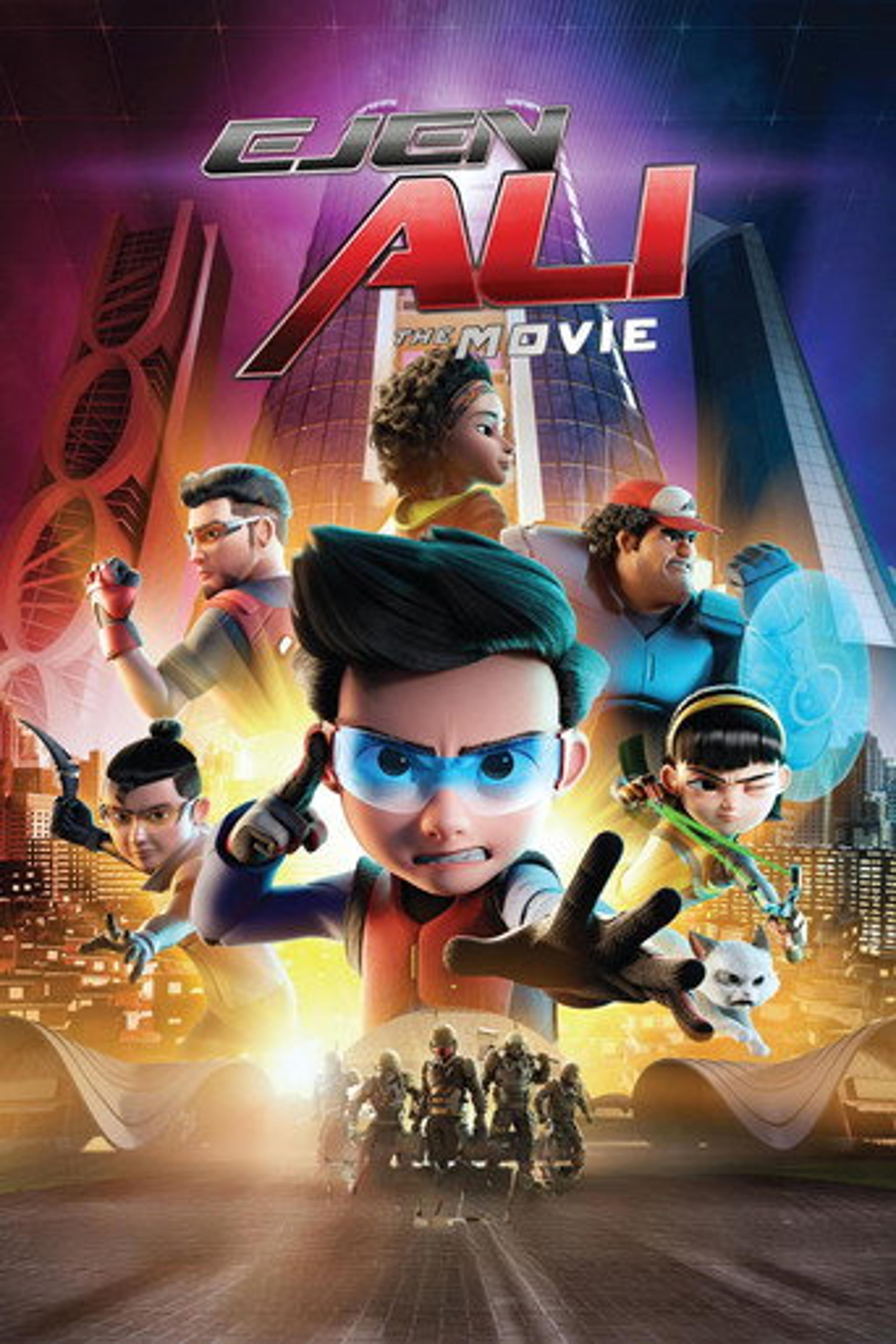 Poster film Ejen Ali: The Movie