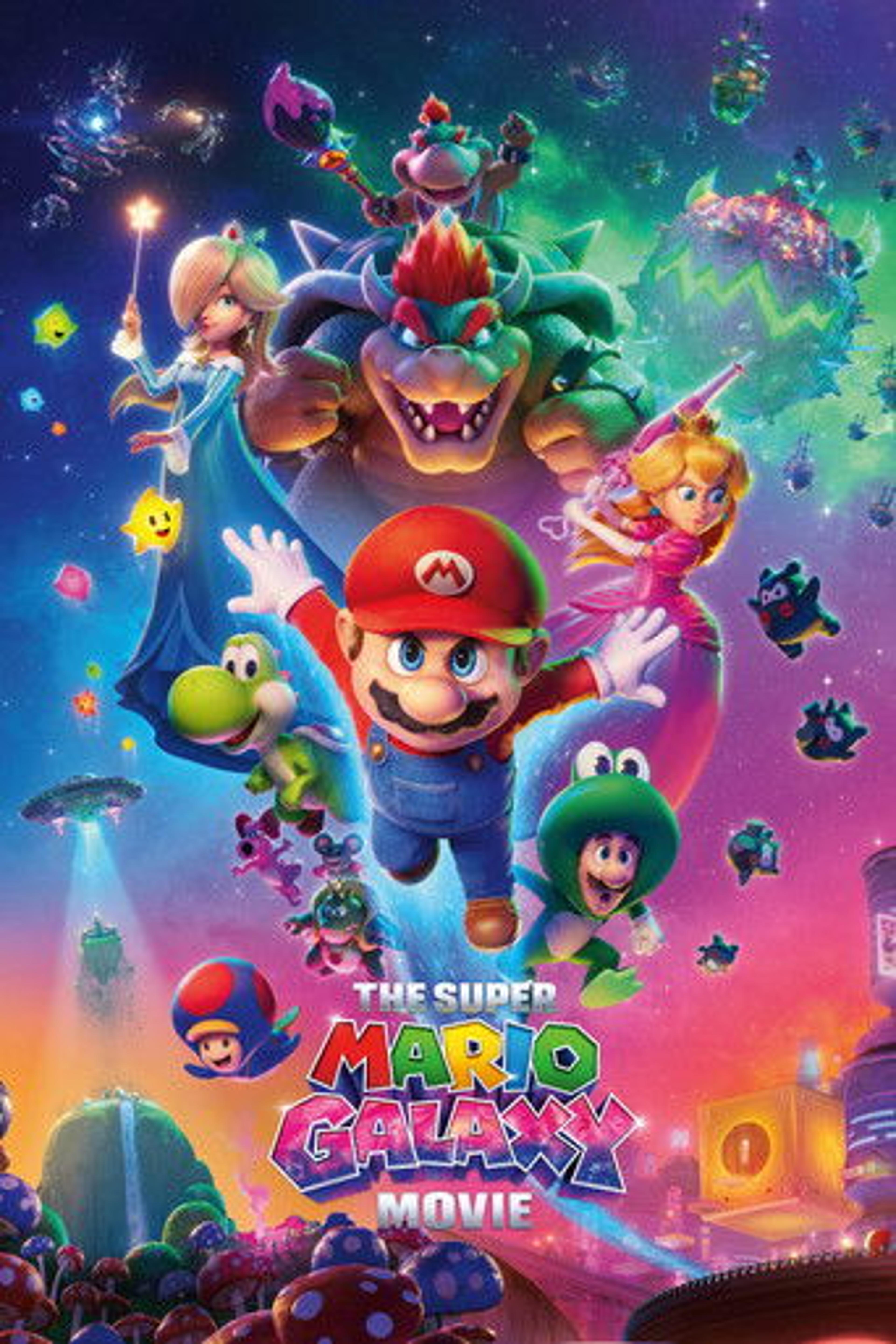 Poster film The Super Mario Galaxy Movie