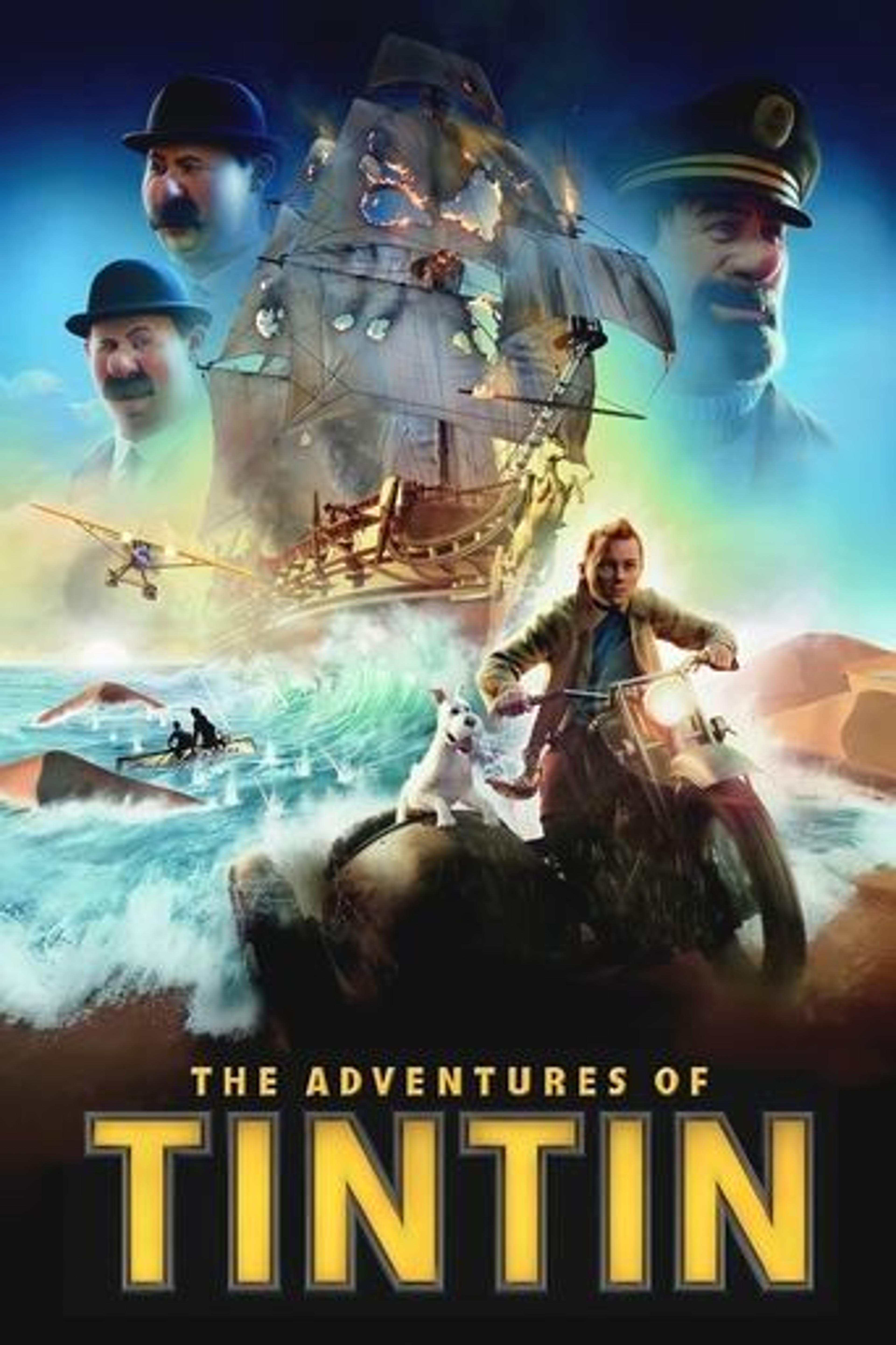 Poster film The Adventures of Tintin