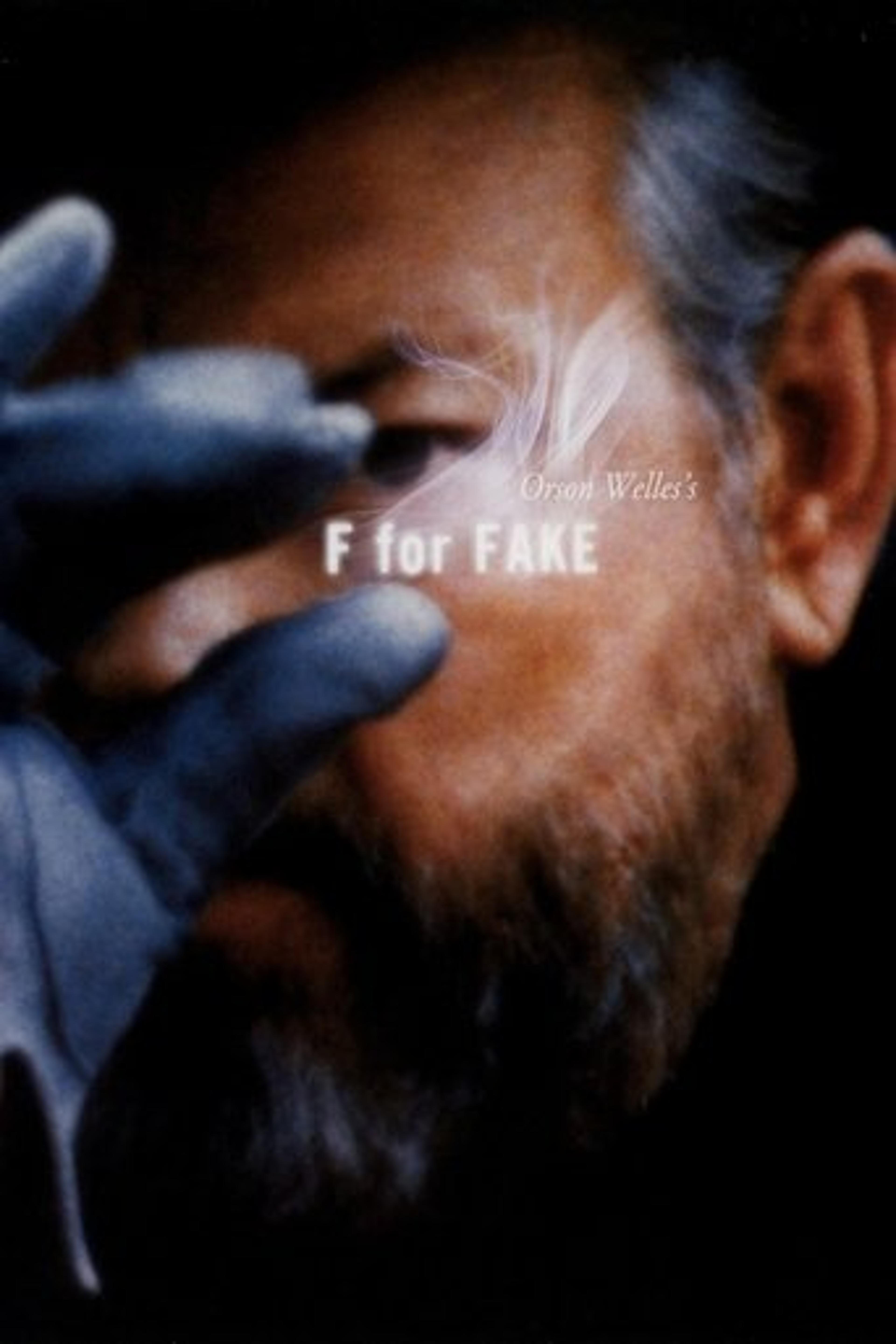 Poster film F for Fake