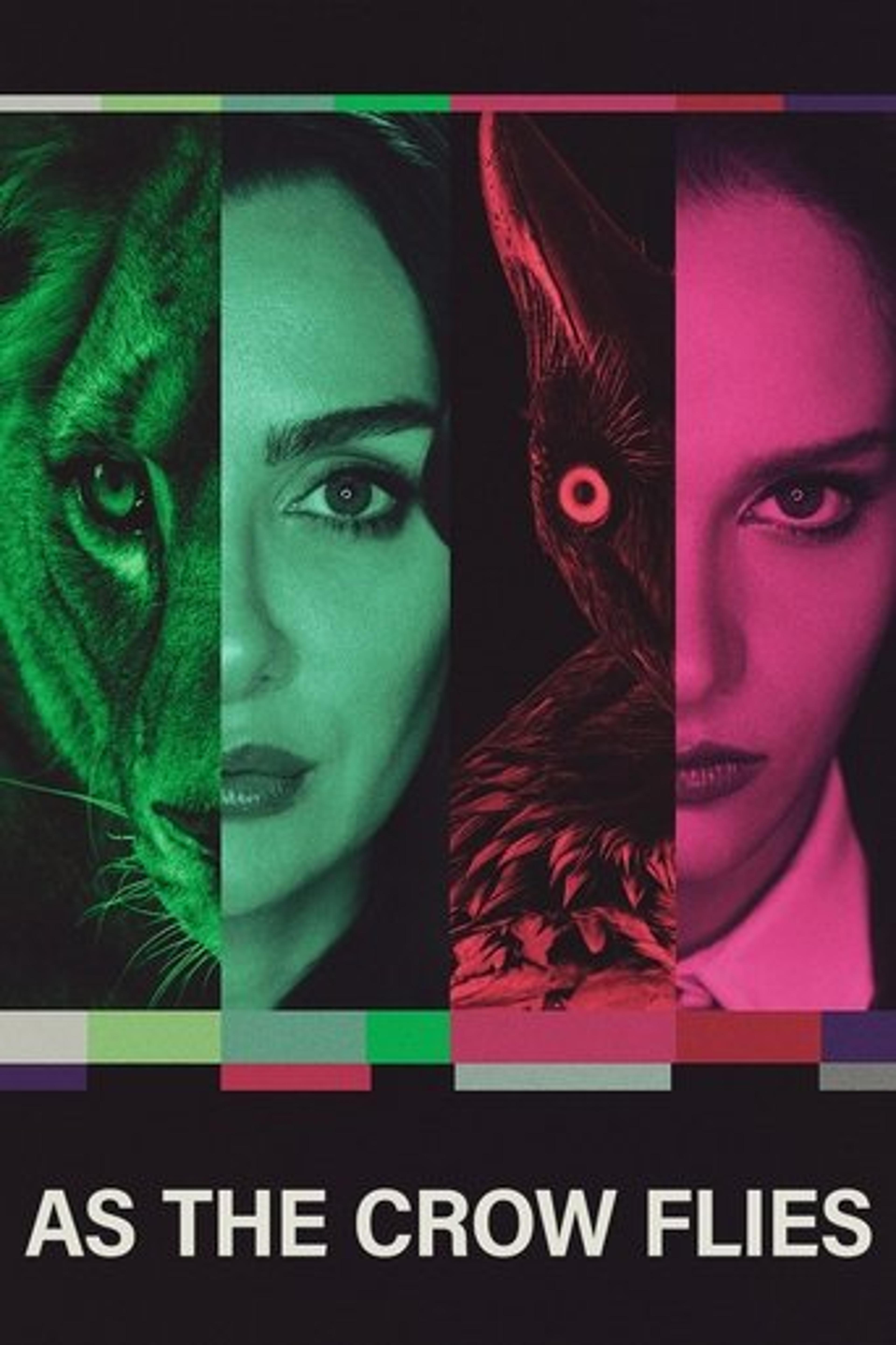 Poster series As the Crow Flies