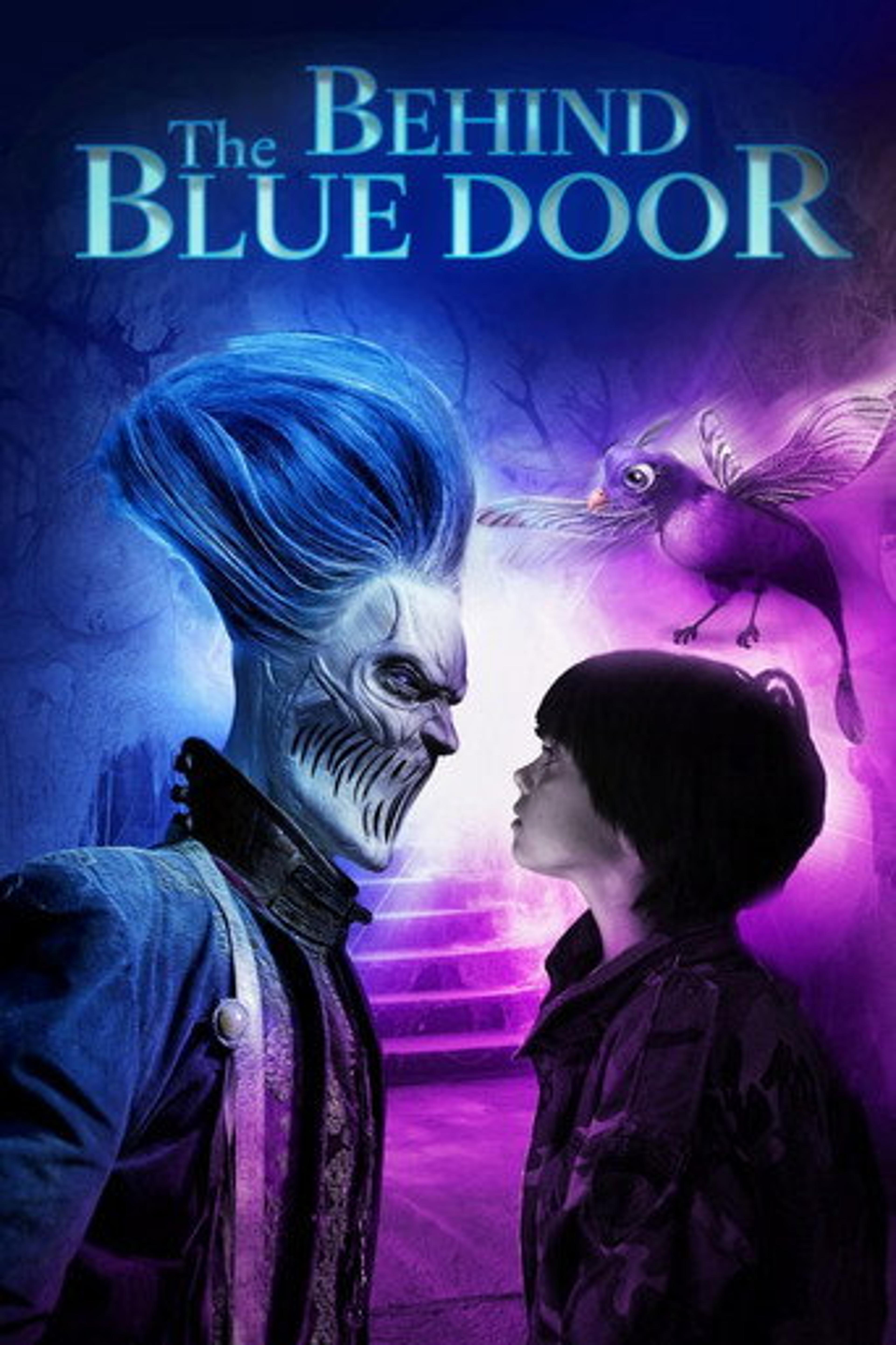 Poster film Behind the Blue Door
