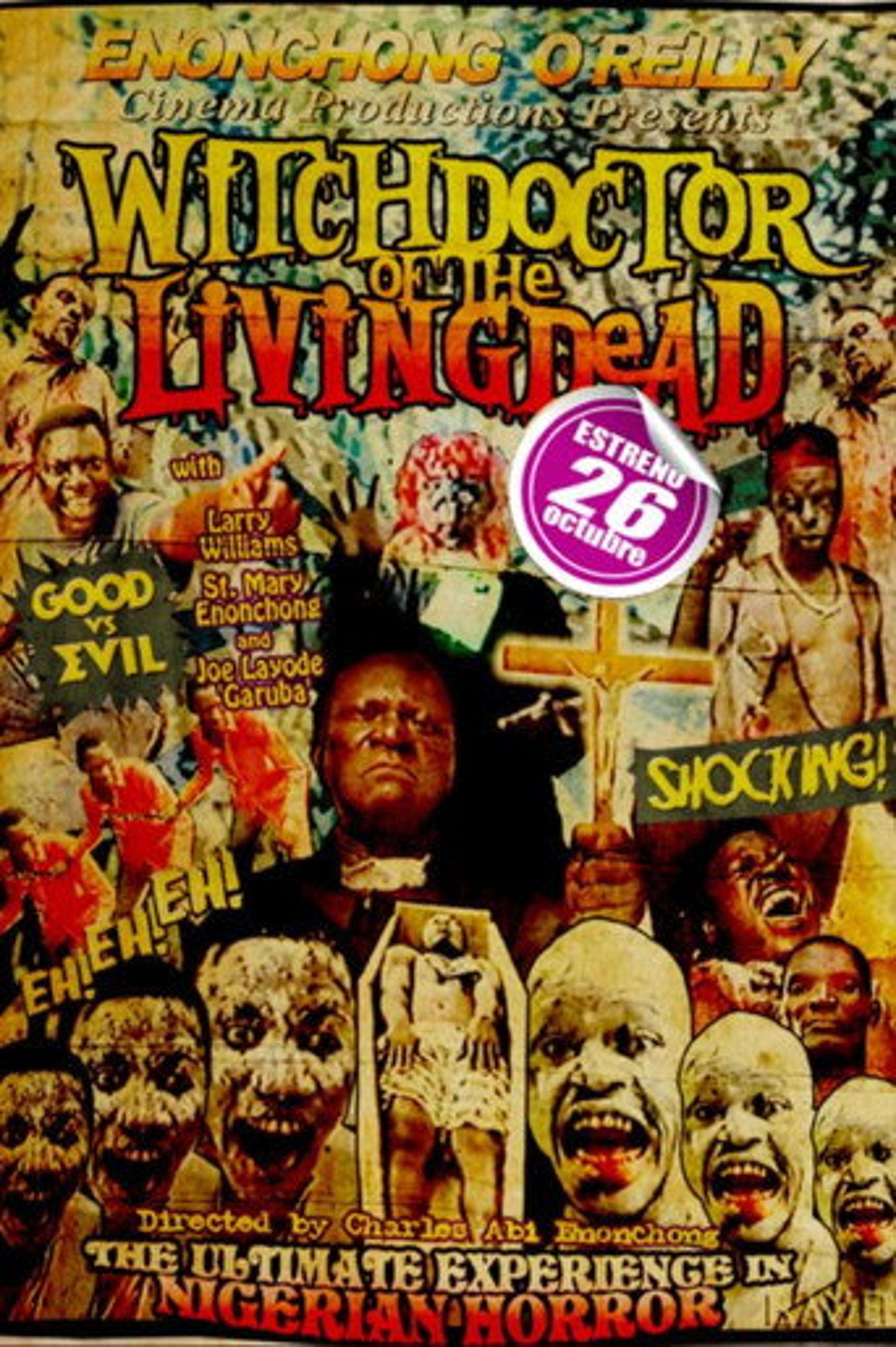 Poster film Witchdoctor of the Livingdead