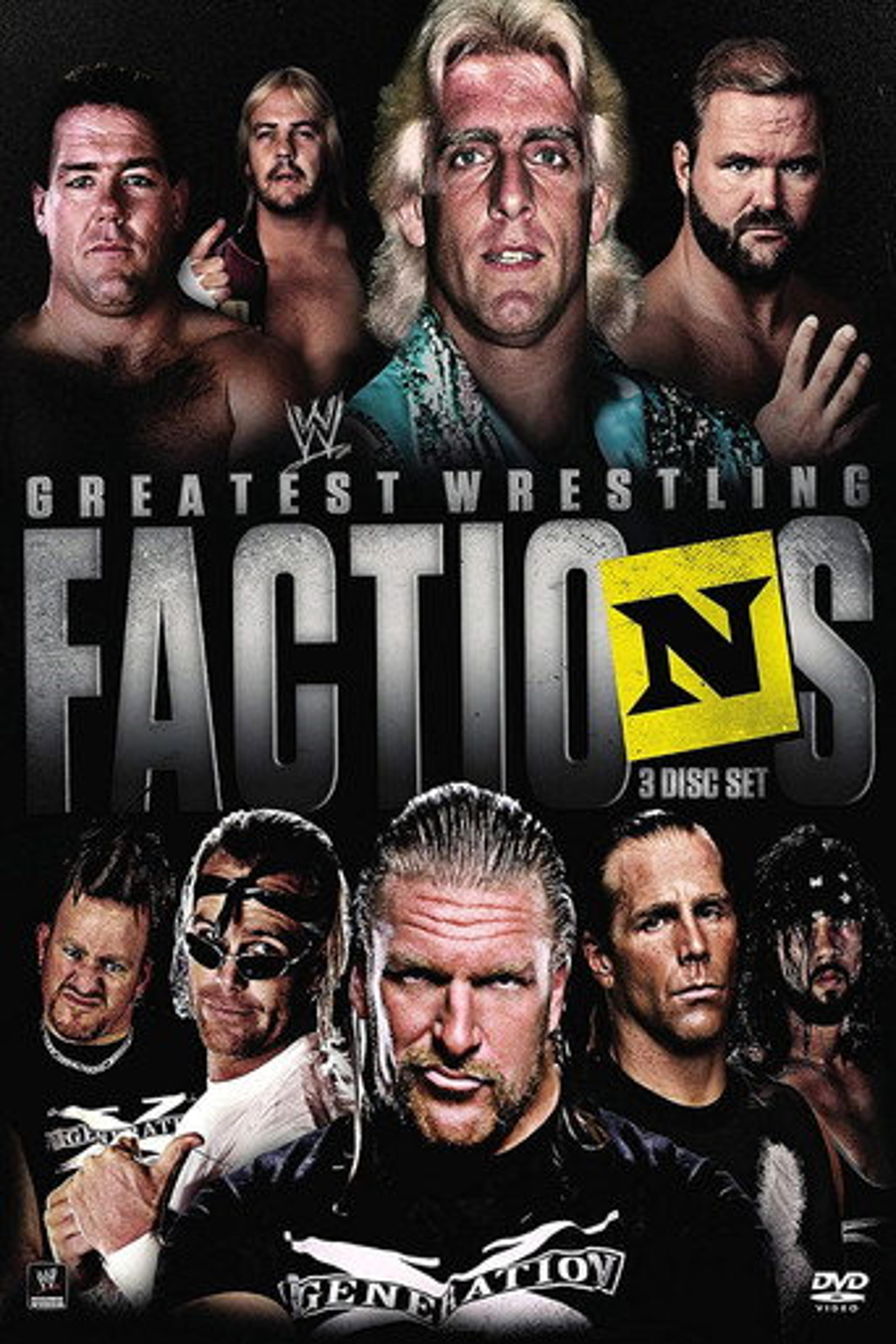Poster film WWE Greatest Wrestling Factions