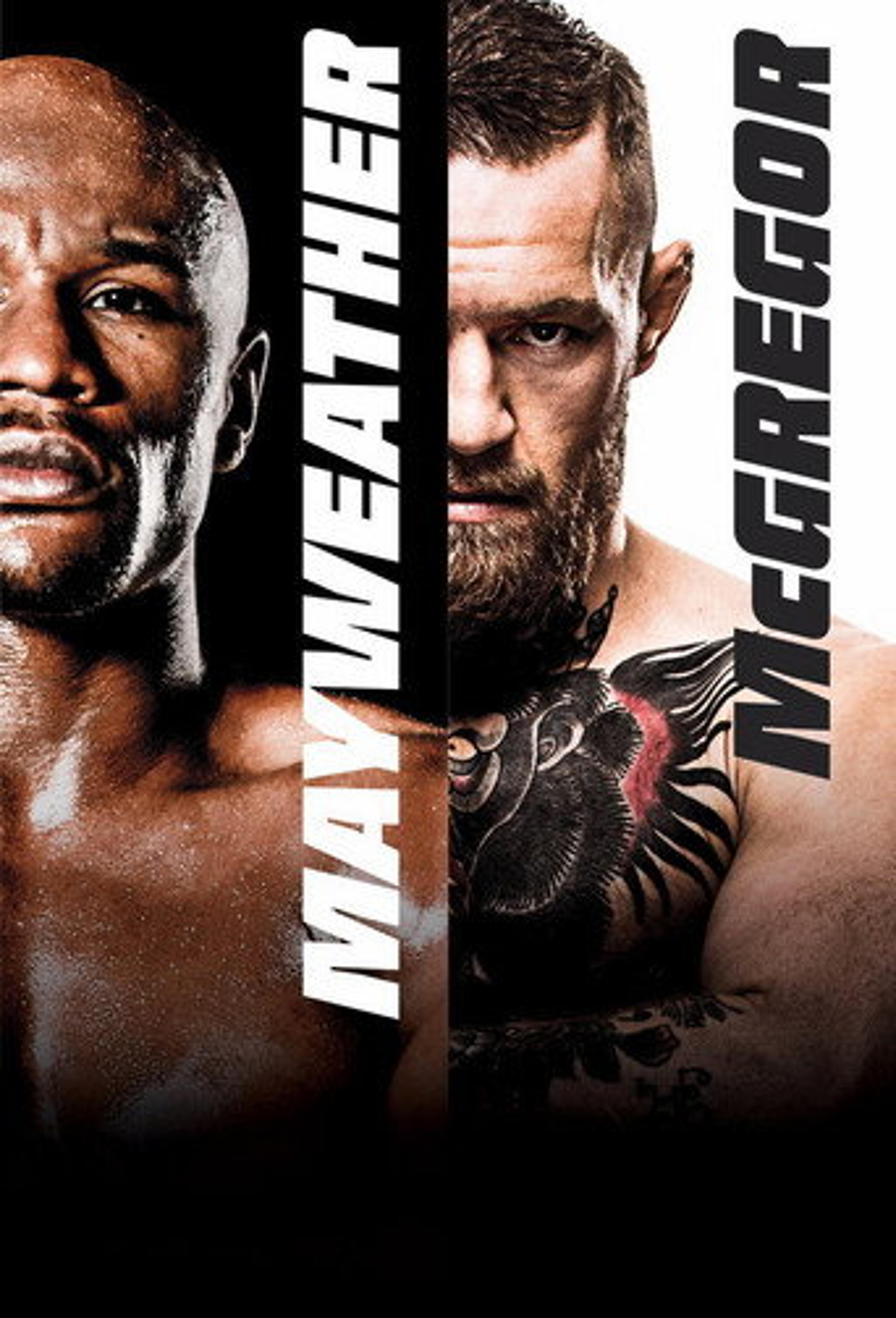 Poster film Floyd Mayweather Jr. vs. Conor McGregor