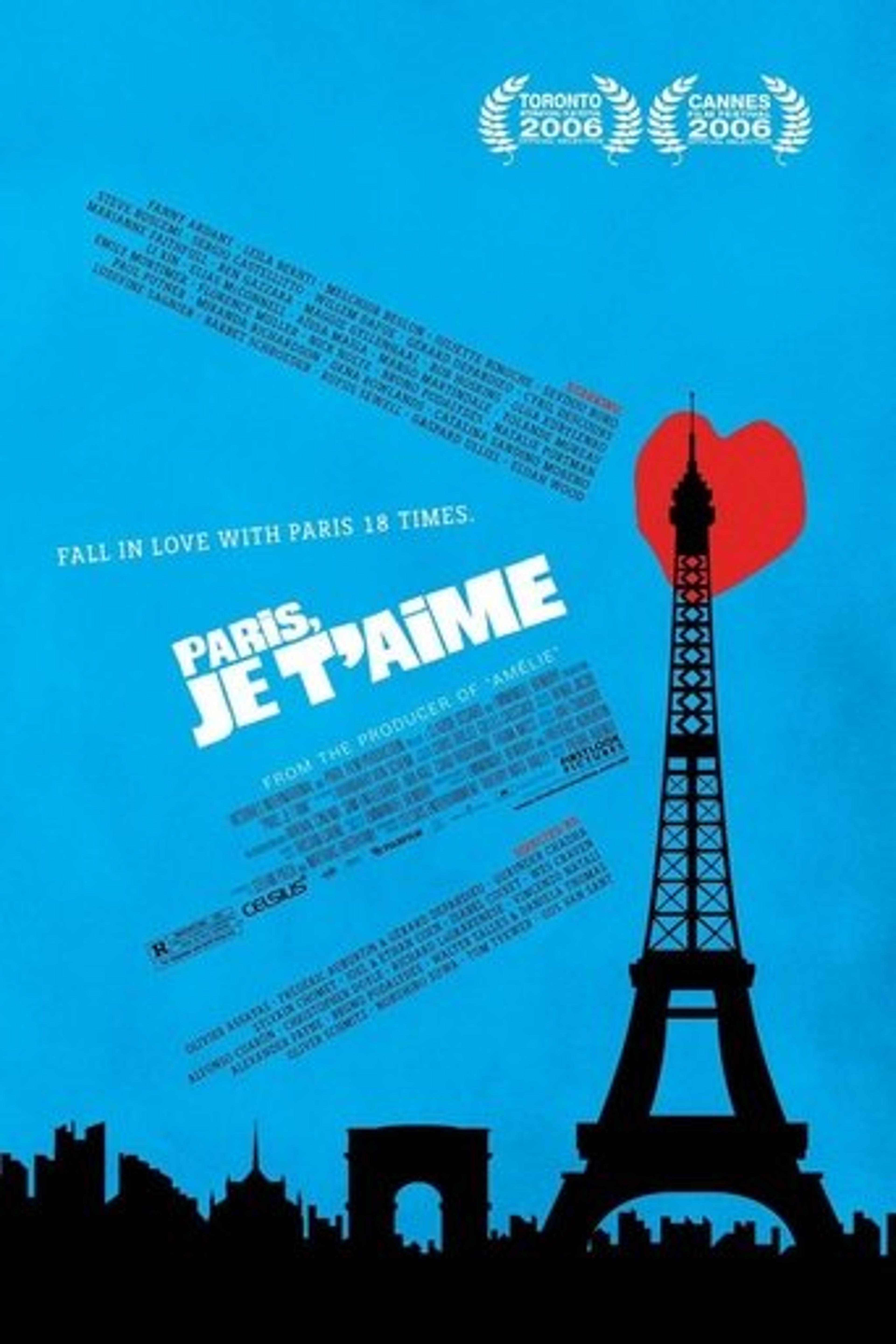Poster film Paris Je T'aime