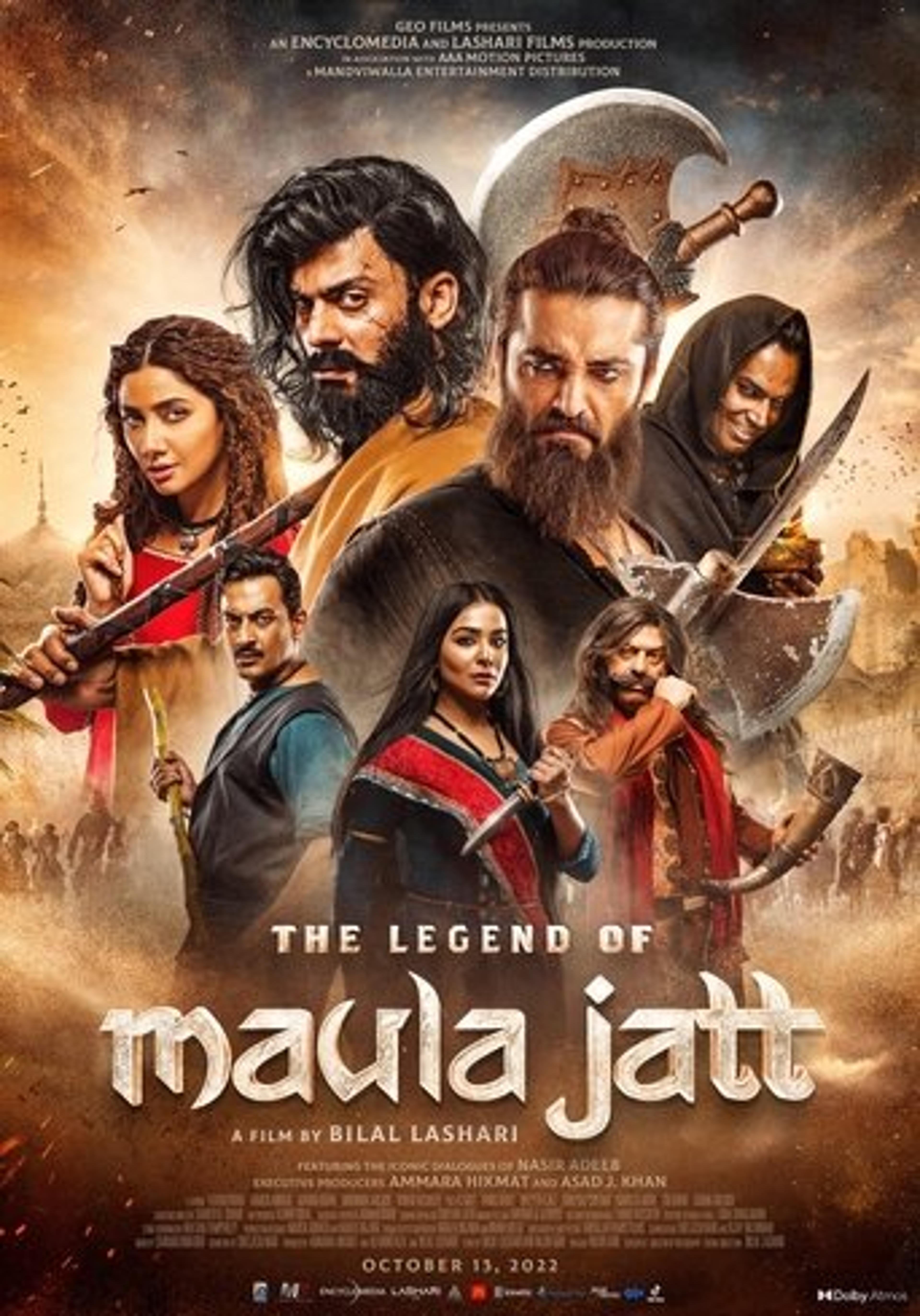Poster film The Legend of Maula Jatt