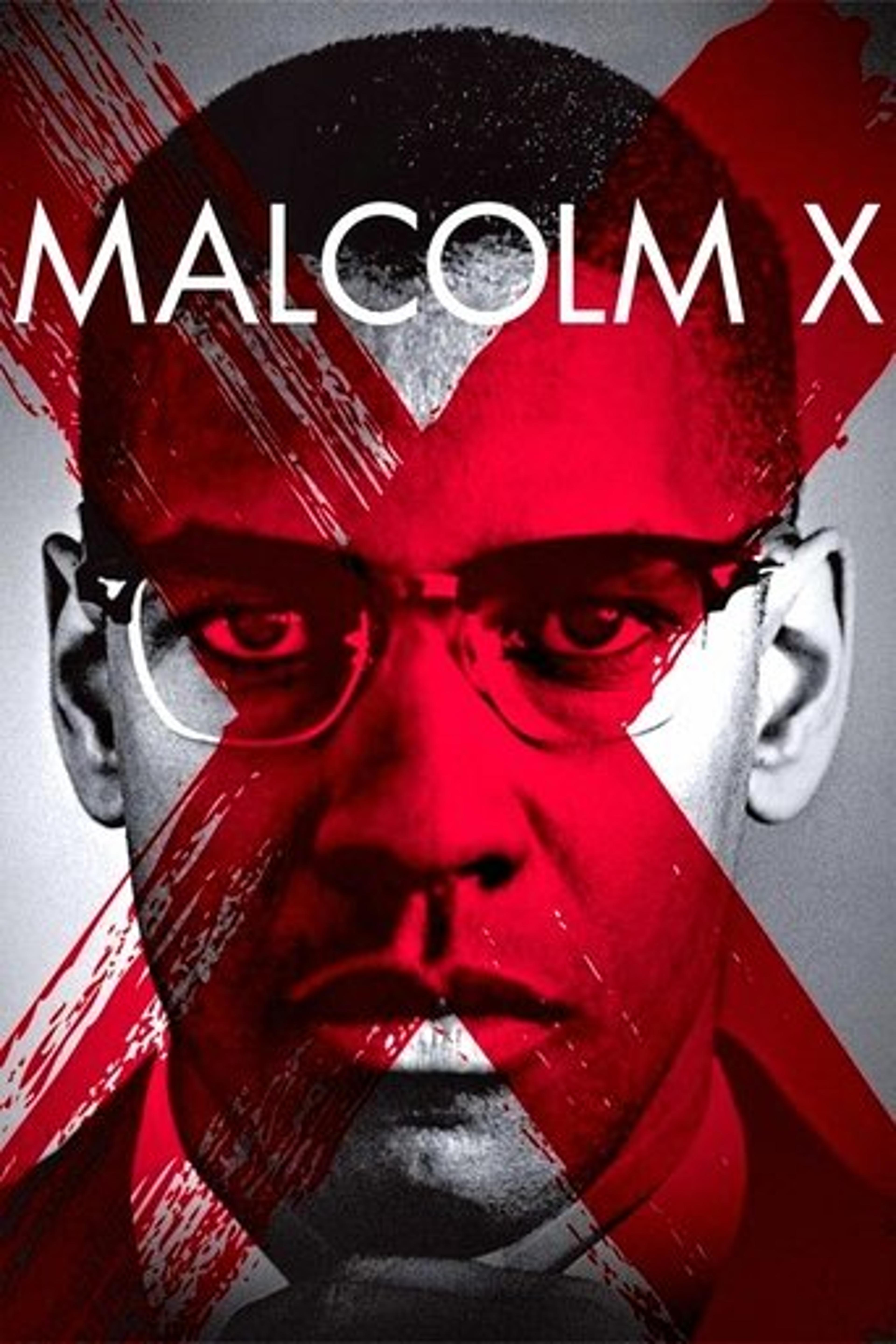 Poster film Malcolm X