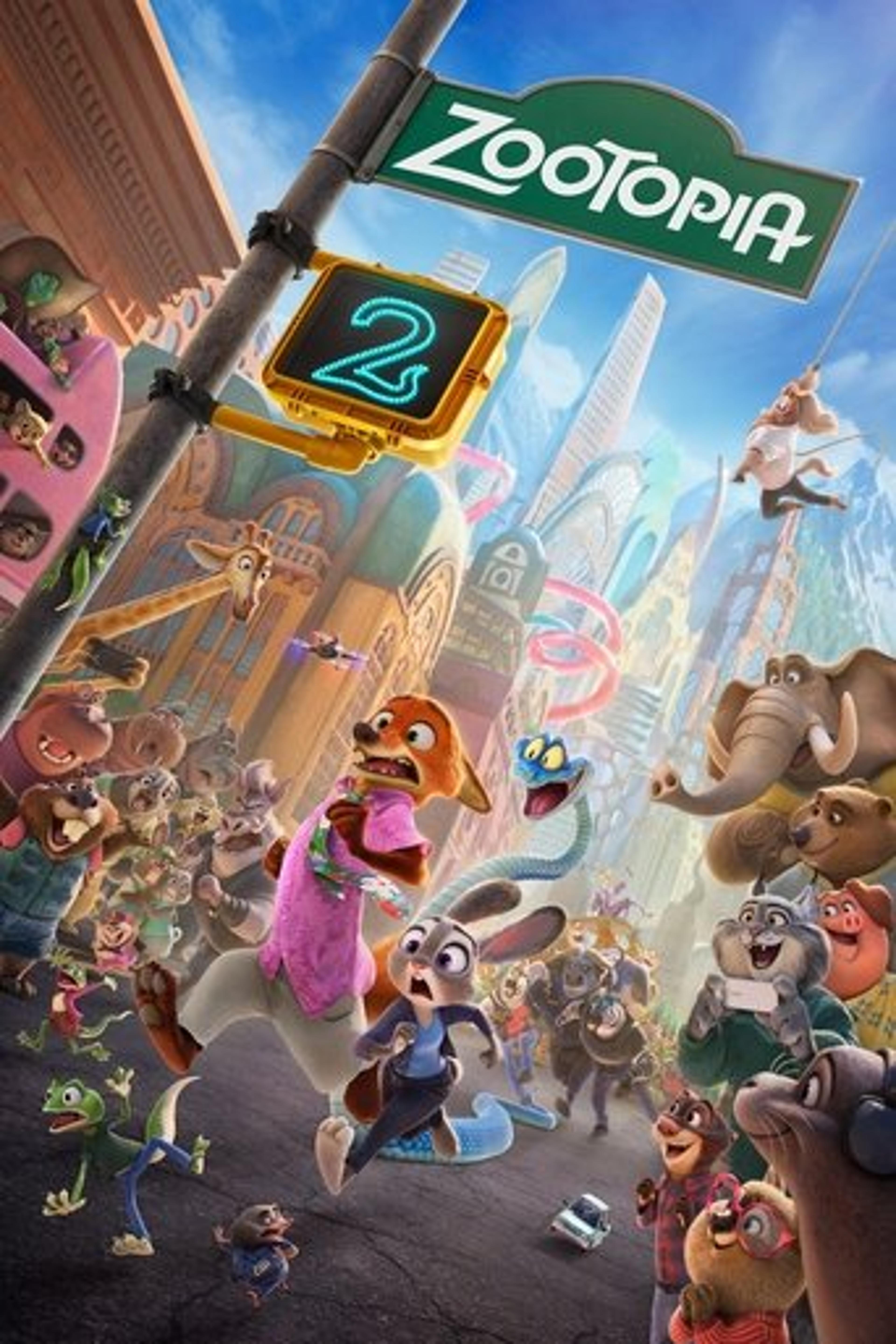Poster film Zootopia 2