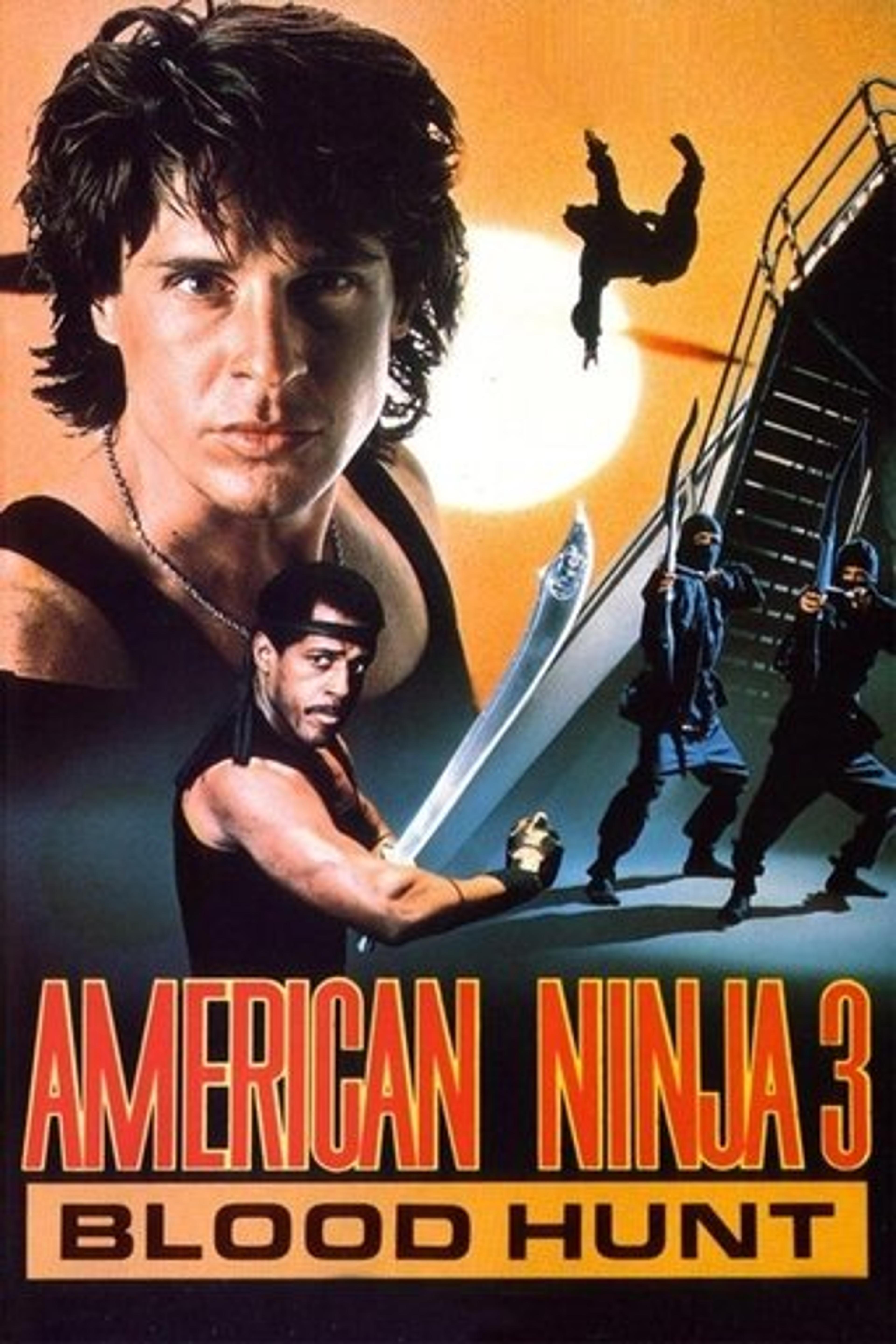 Poster film American Ninja 3: Blood Hunt
