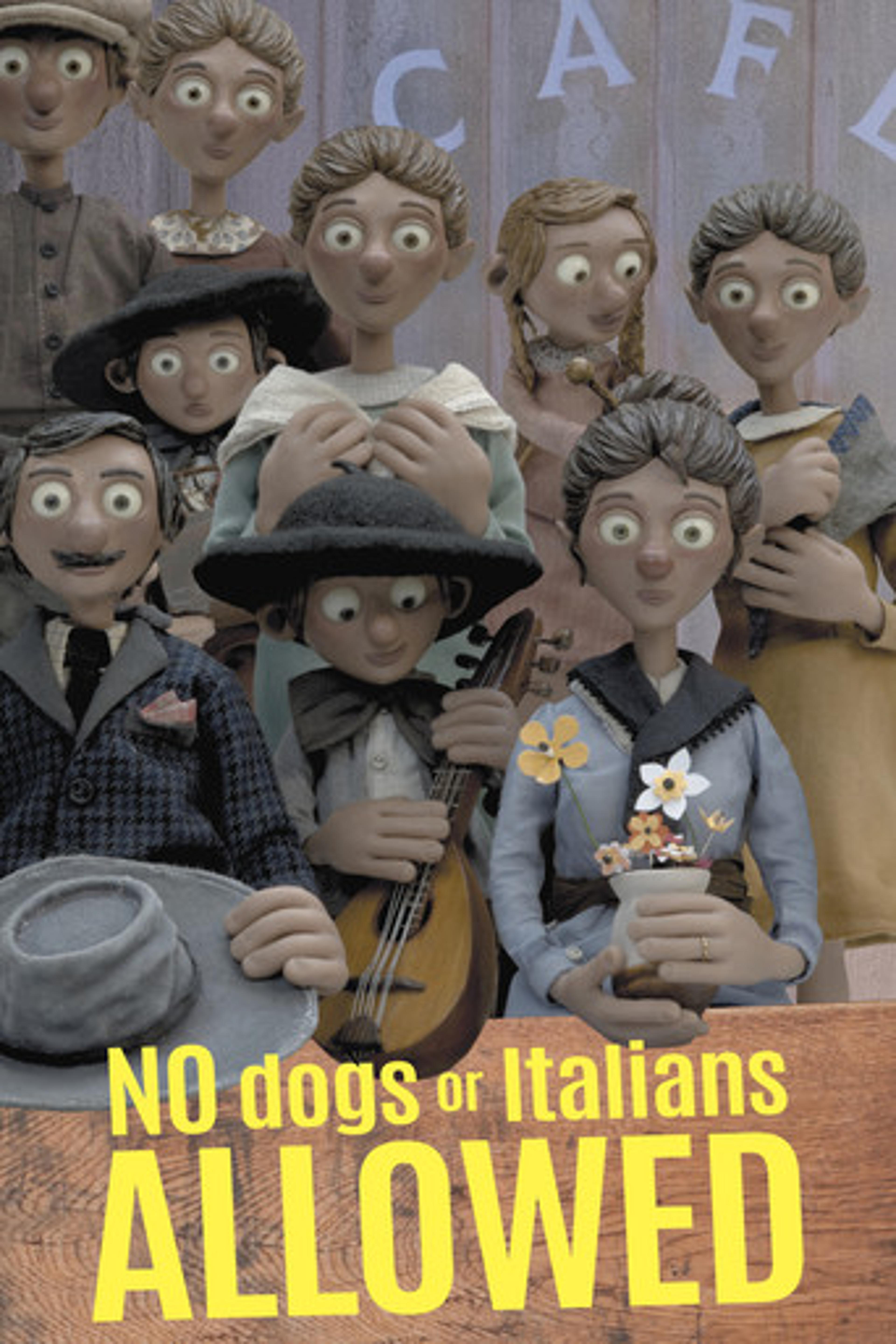 Poster film No Dogs or Italians Allowed