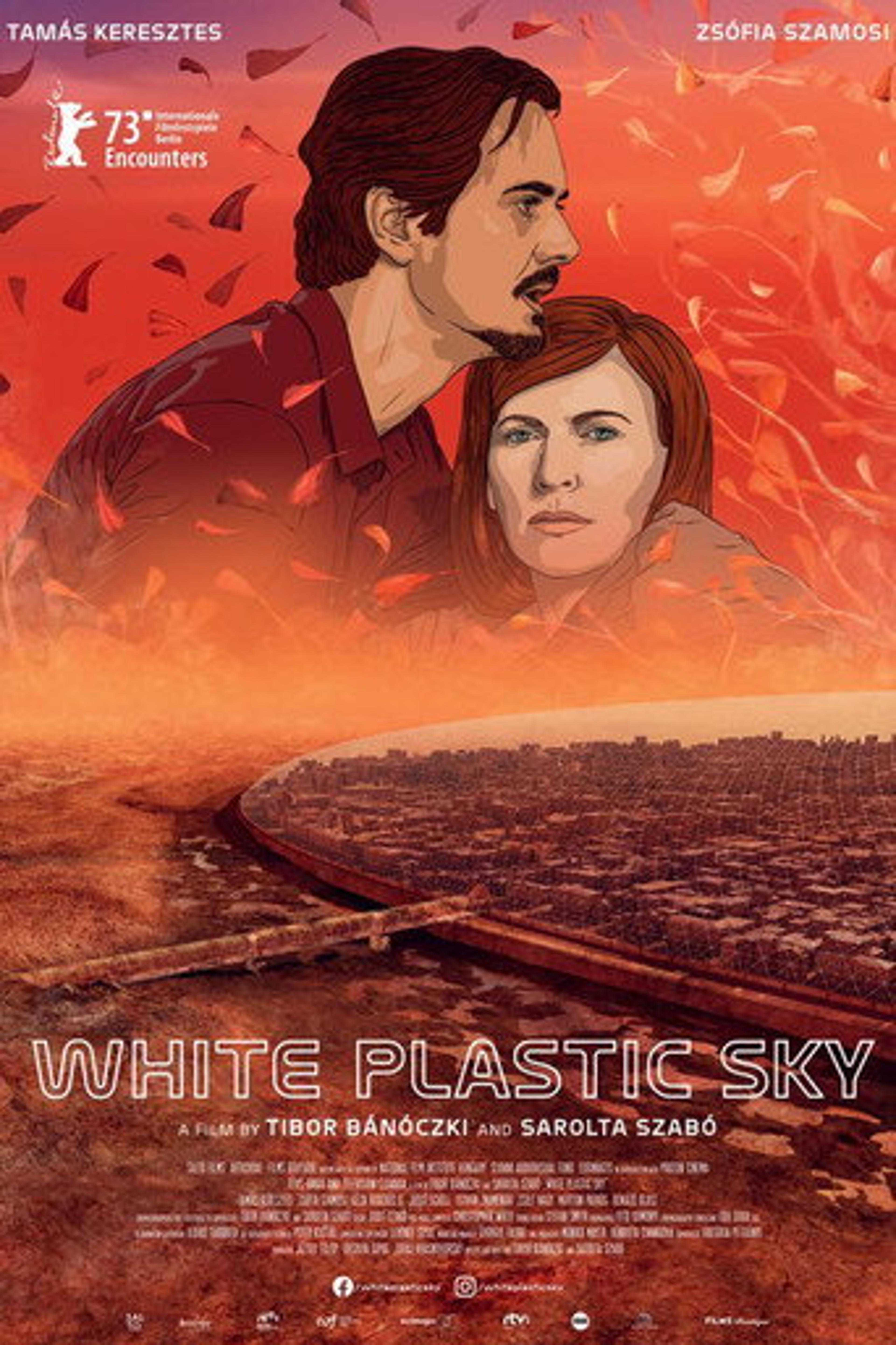 Poster film White Plastic Sky