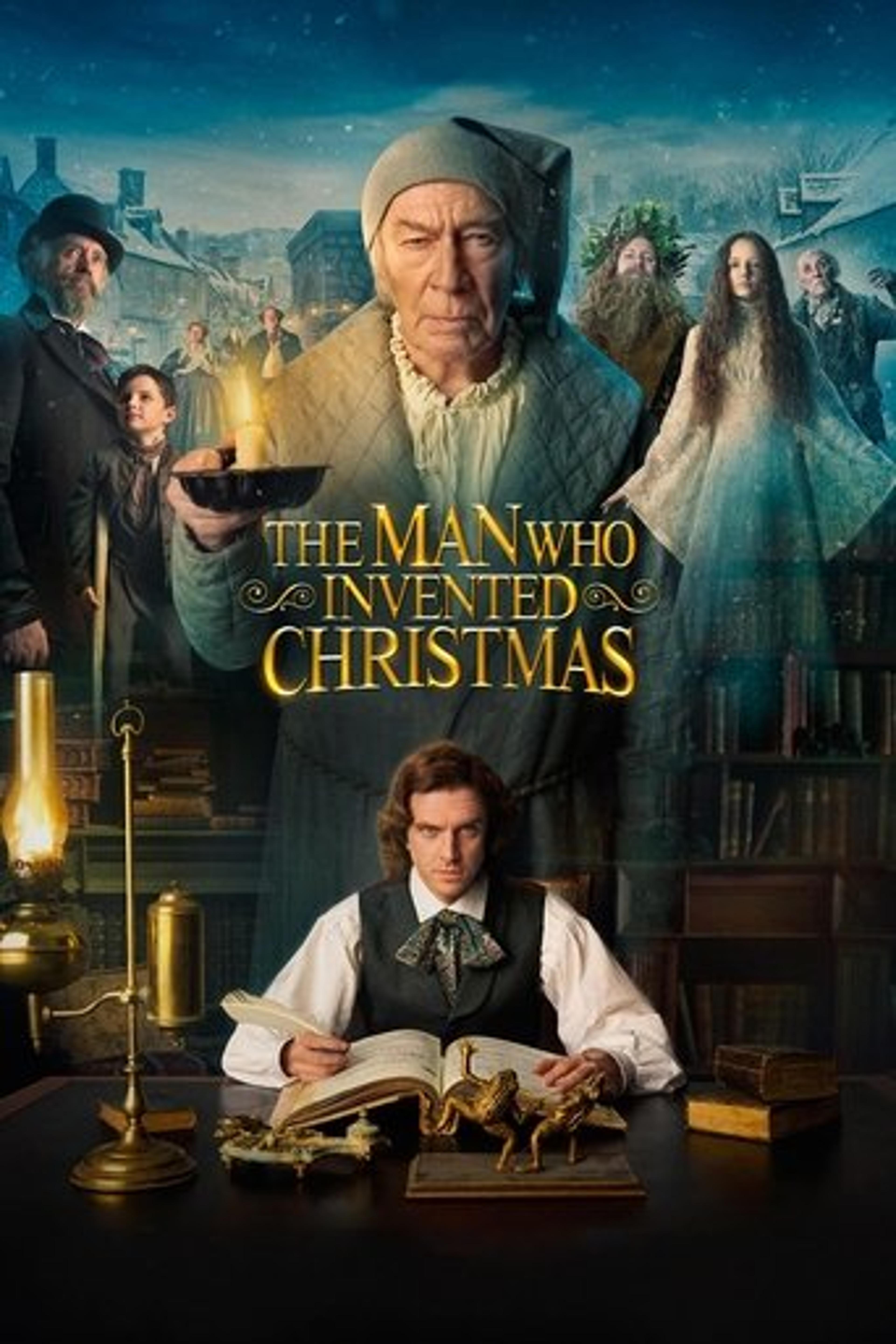 Poster film The Man Who Invented Christmas