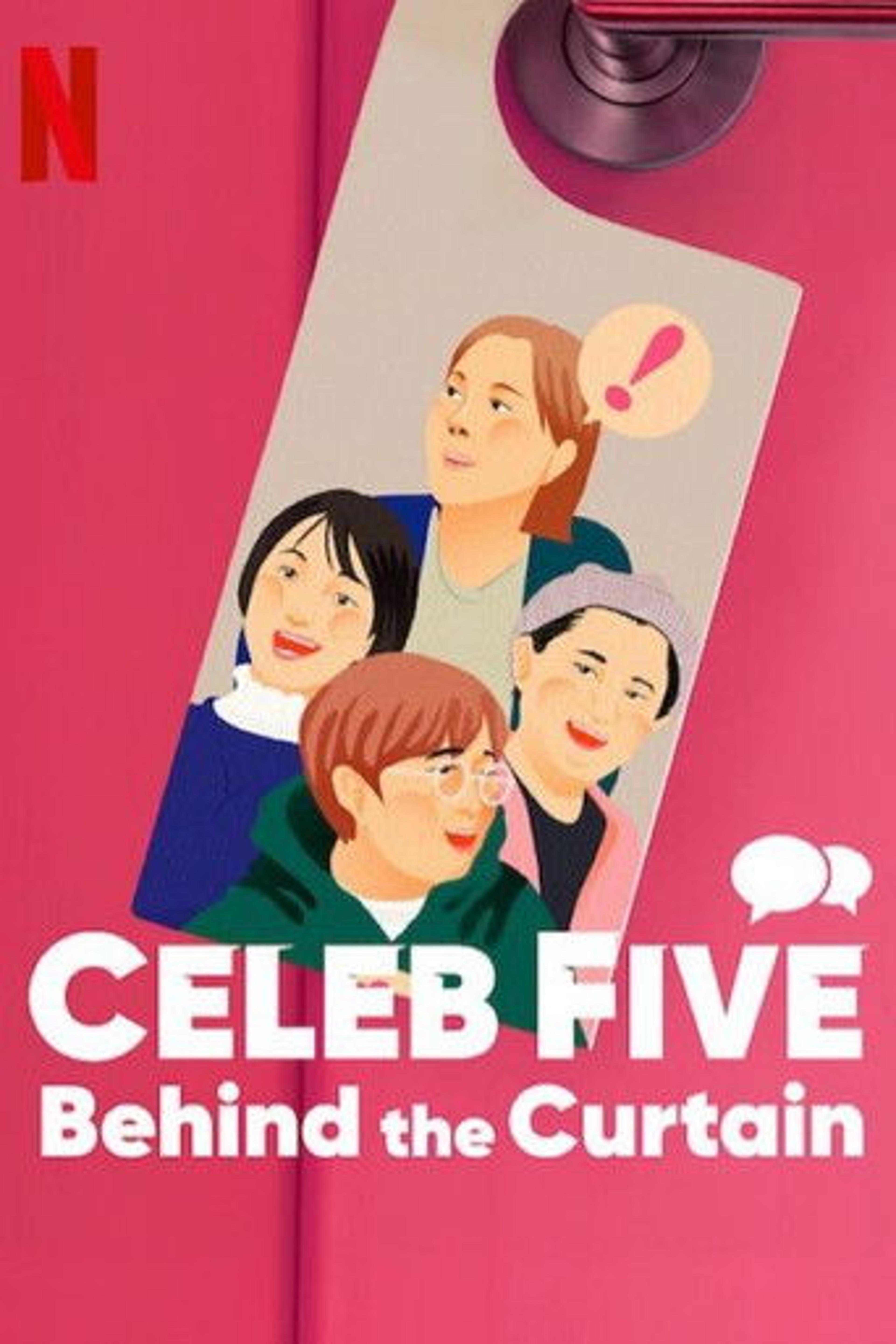 Poster film Celeb Five: Behind the Curtain