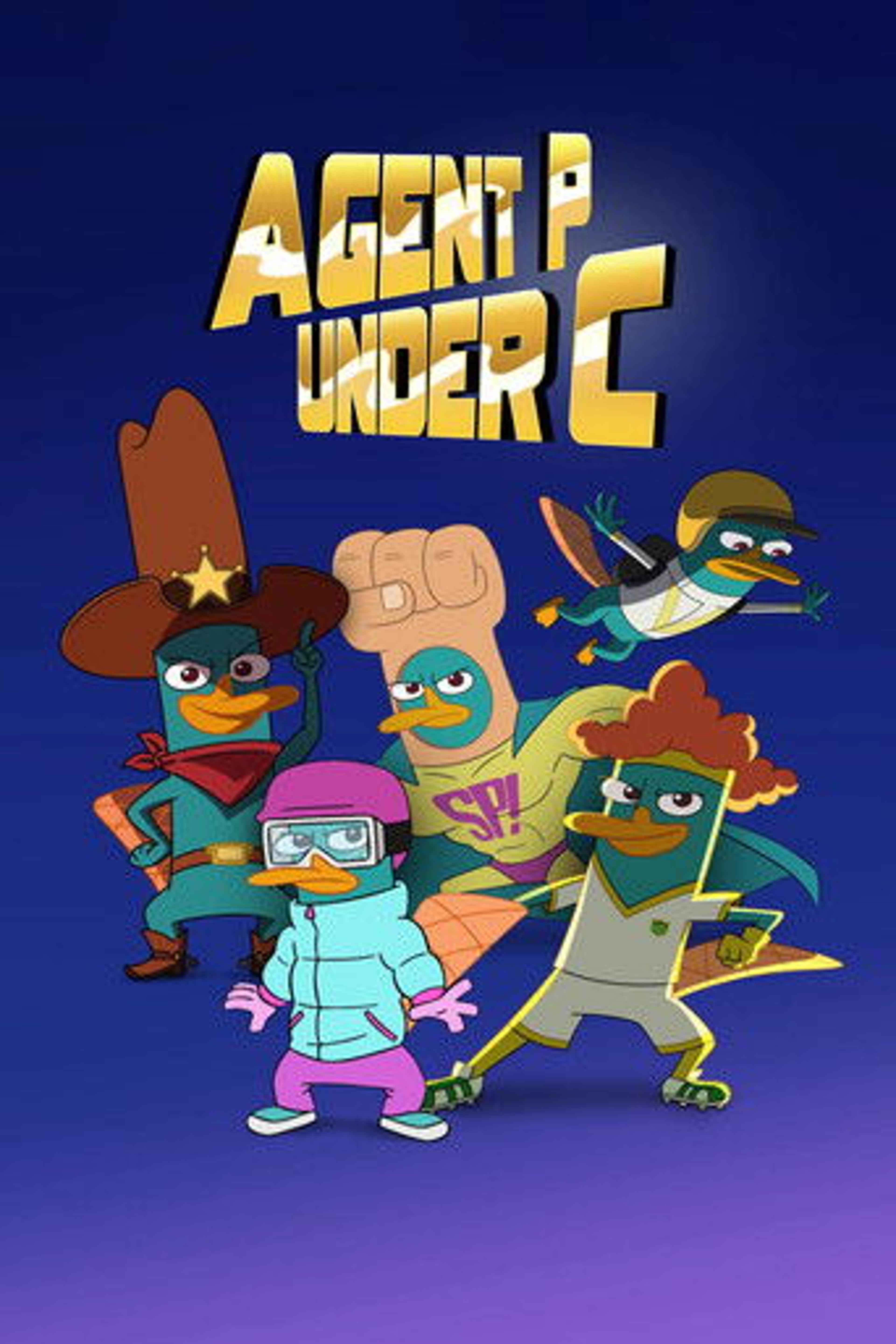 Poster series Agent P Under C