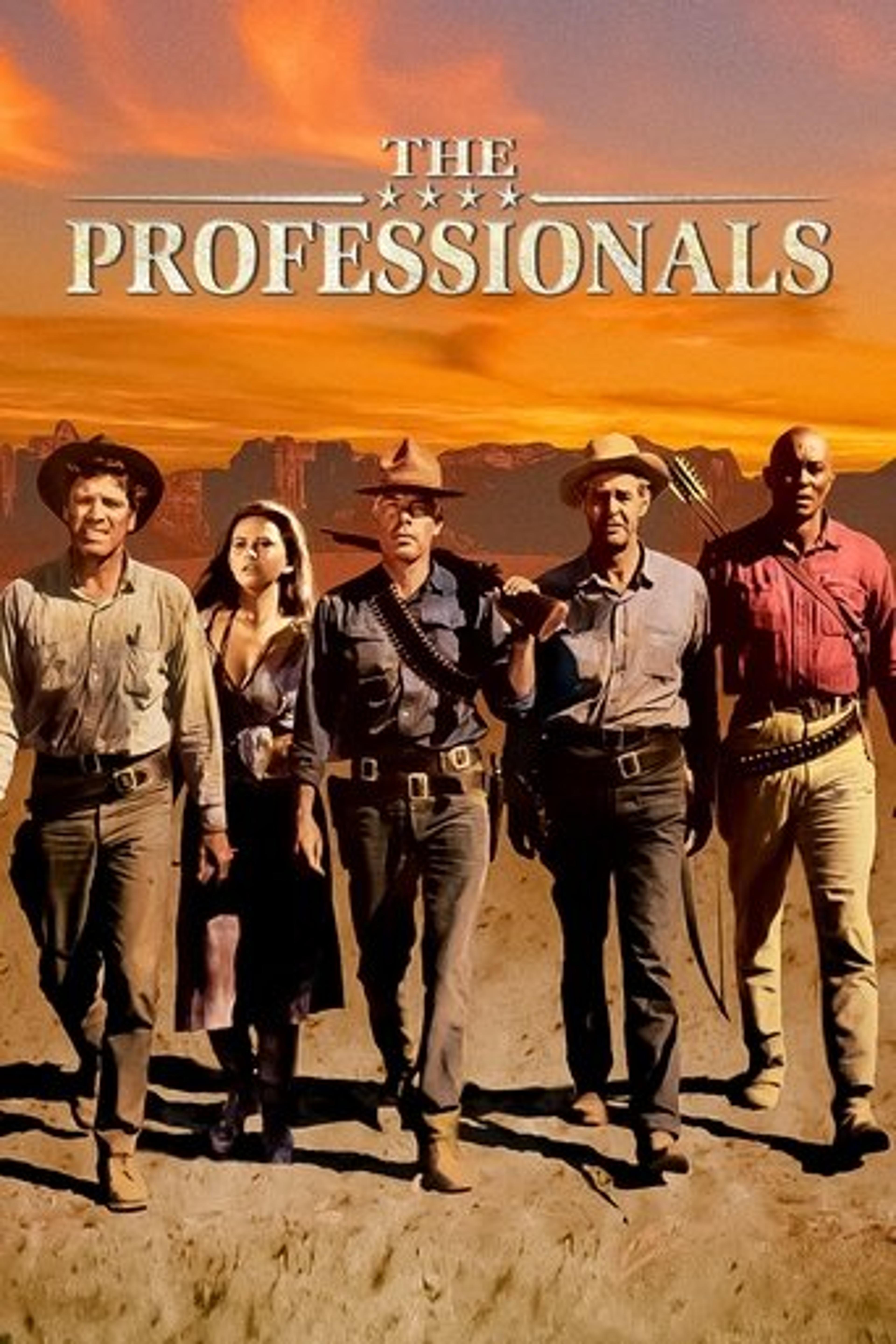 Poster film The Professionals