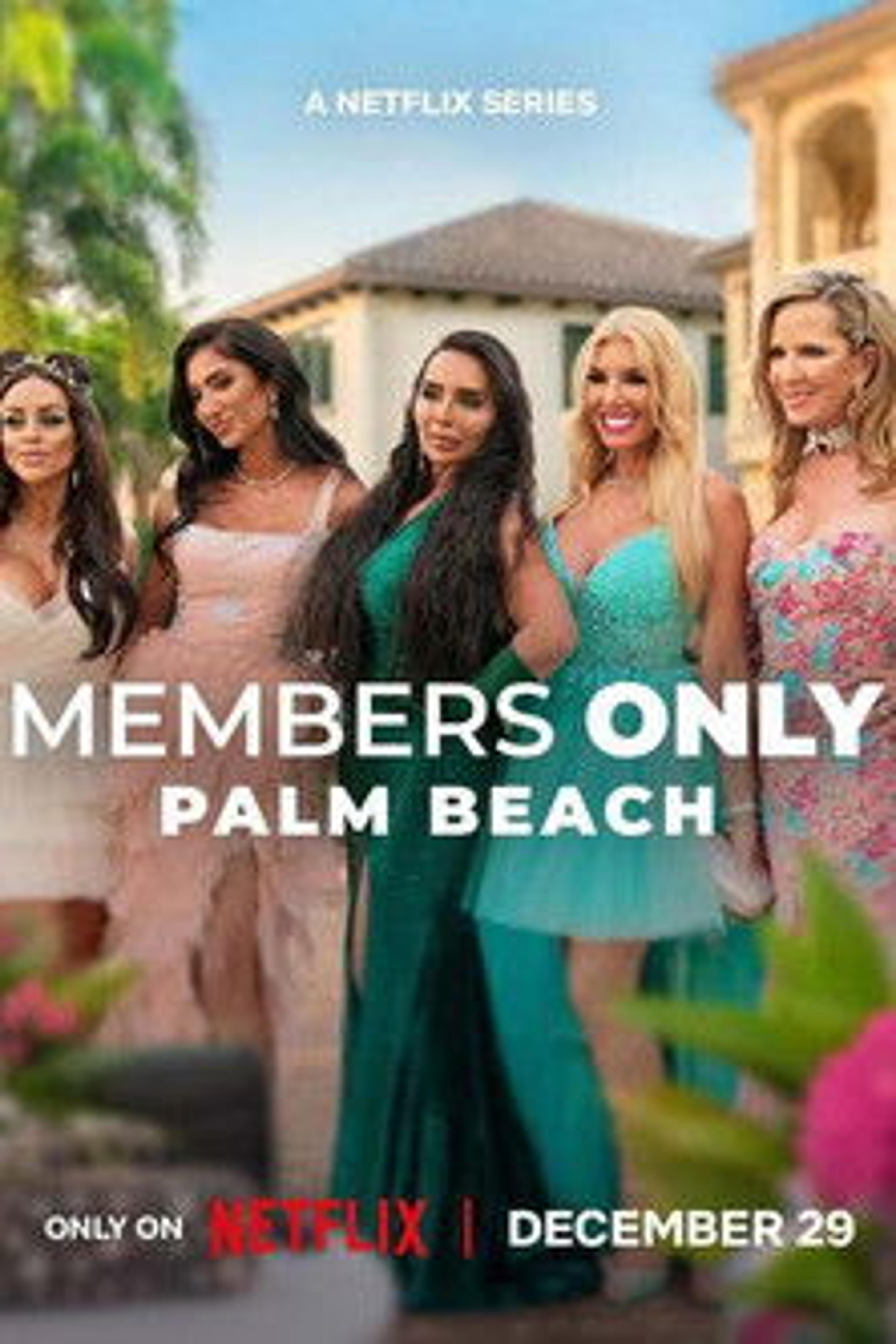 Poster series Members Only: Palm Beach