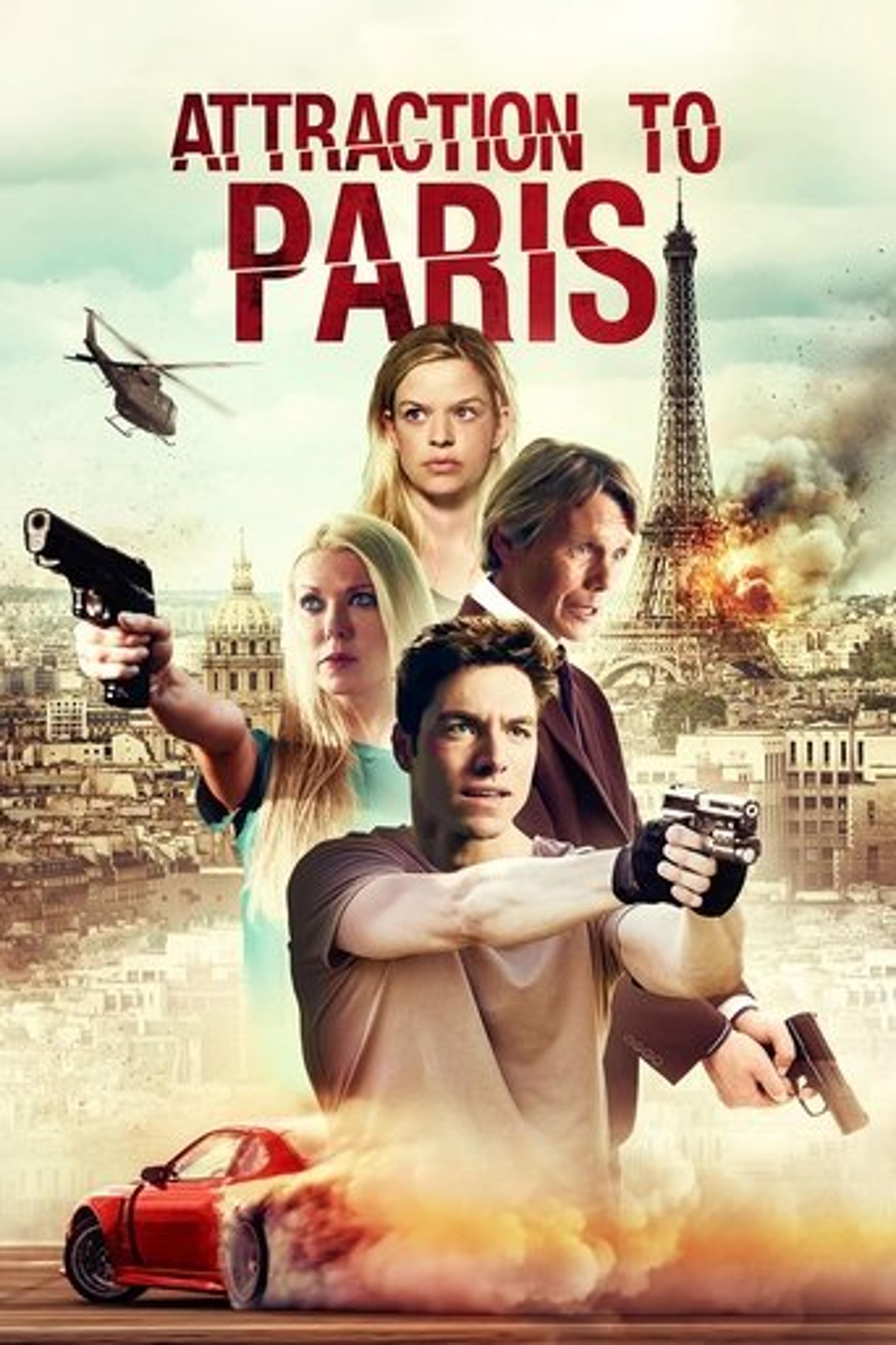 Poster film Attraction to Paris