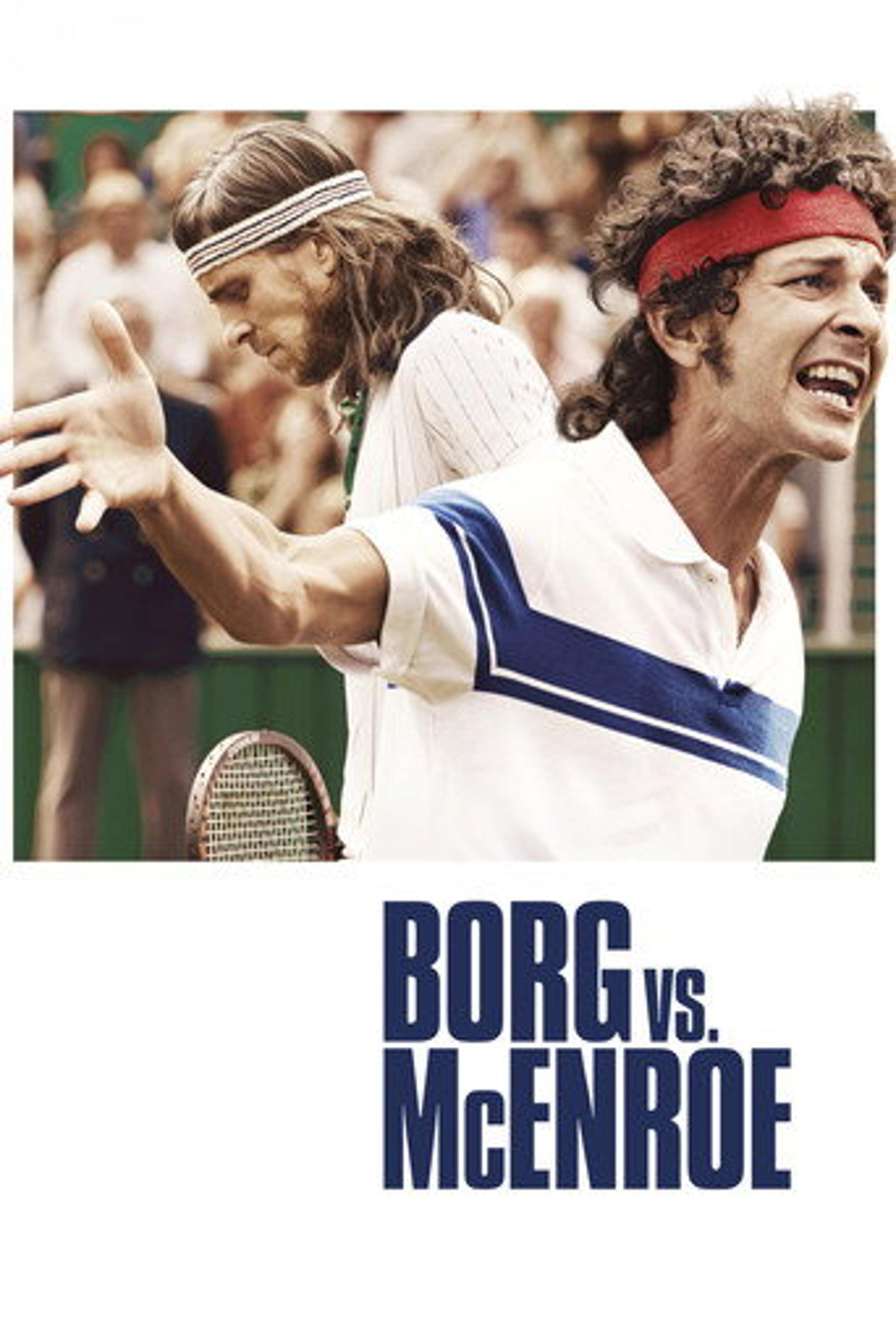 Poster film Borg vs McEnroe