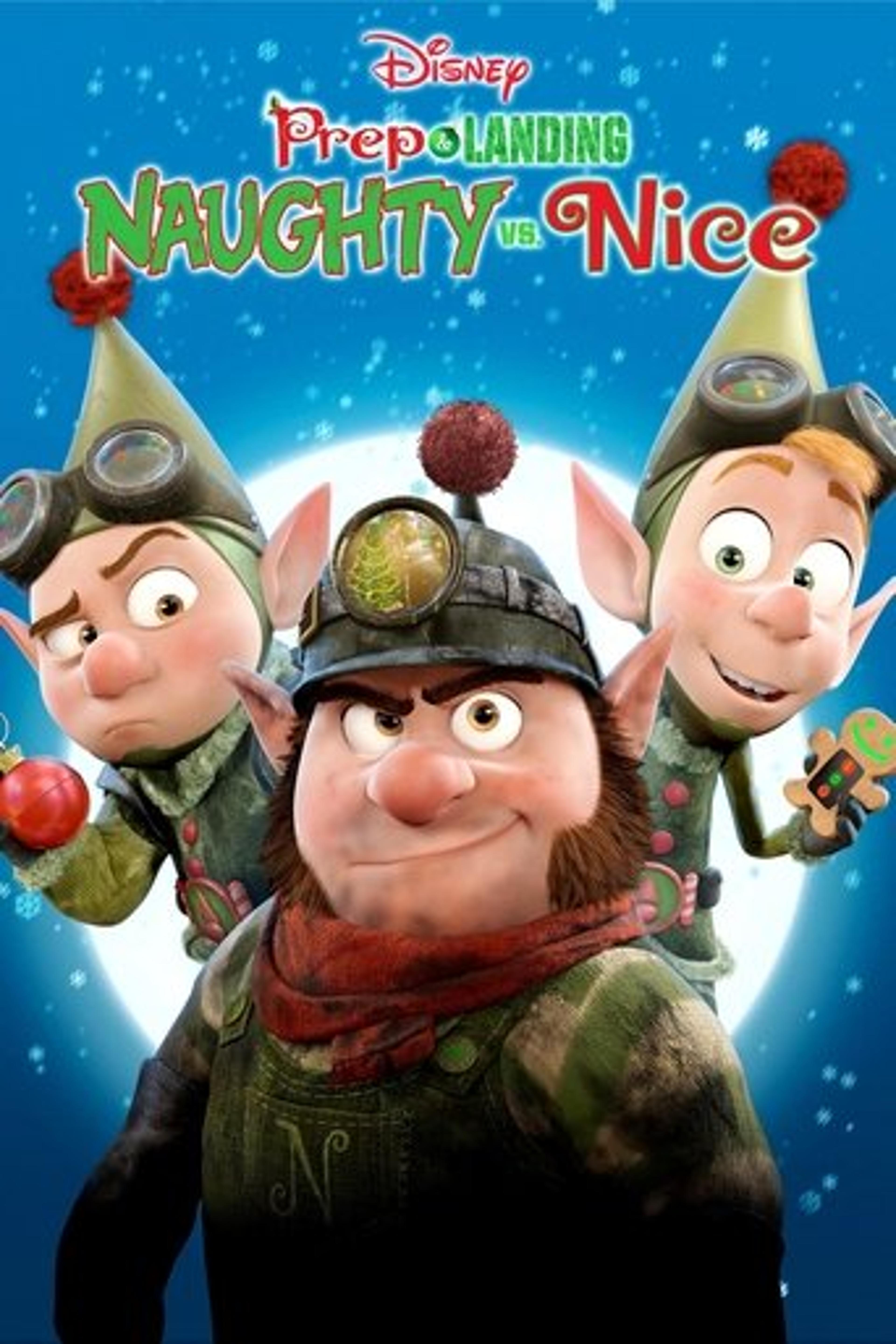 Poster film Prep & Landing: Naughty vs. Nice