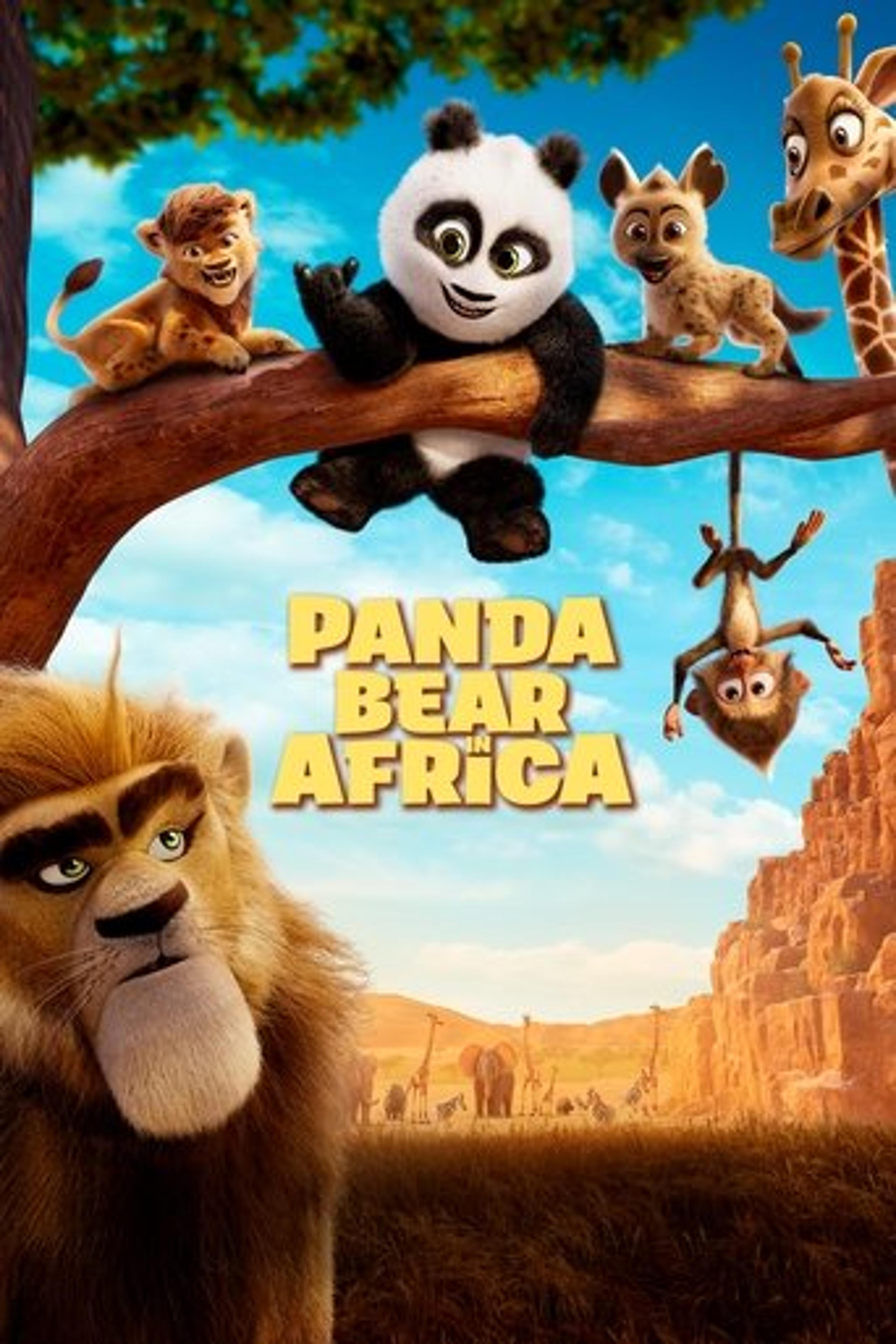 Poster film Panda Bear in Africa