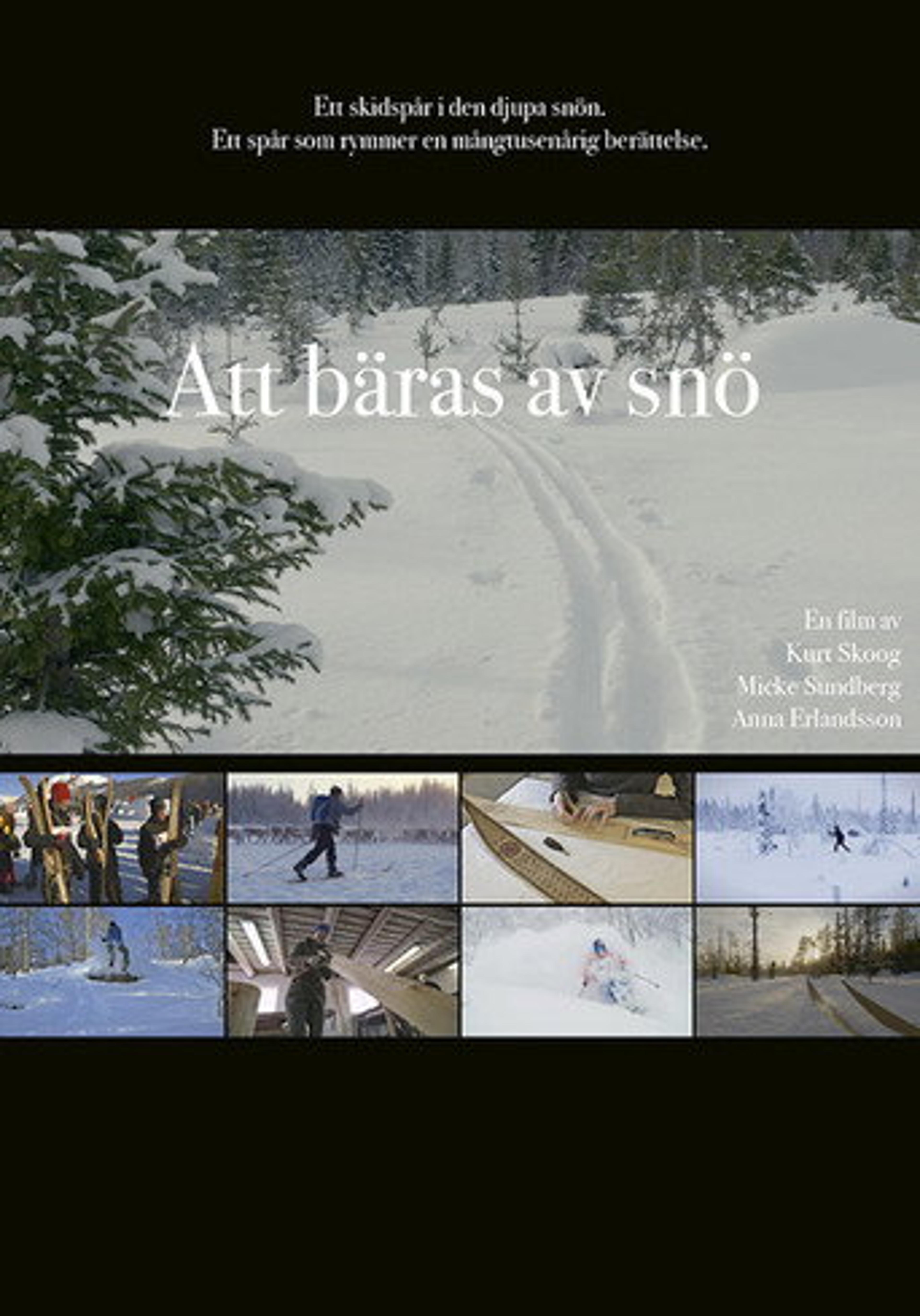 Poster film Att bäras av snö