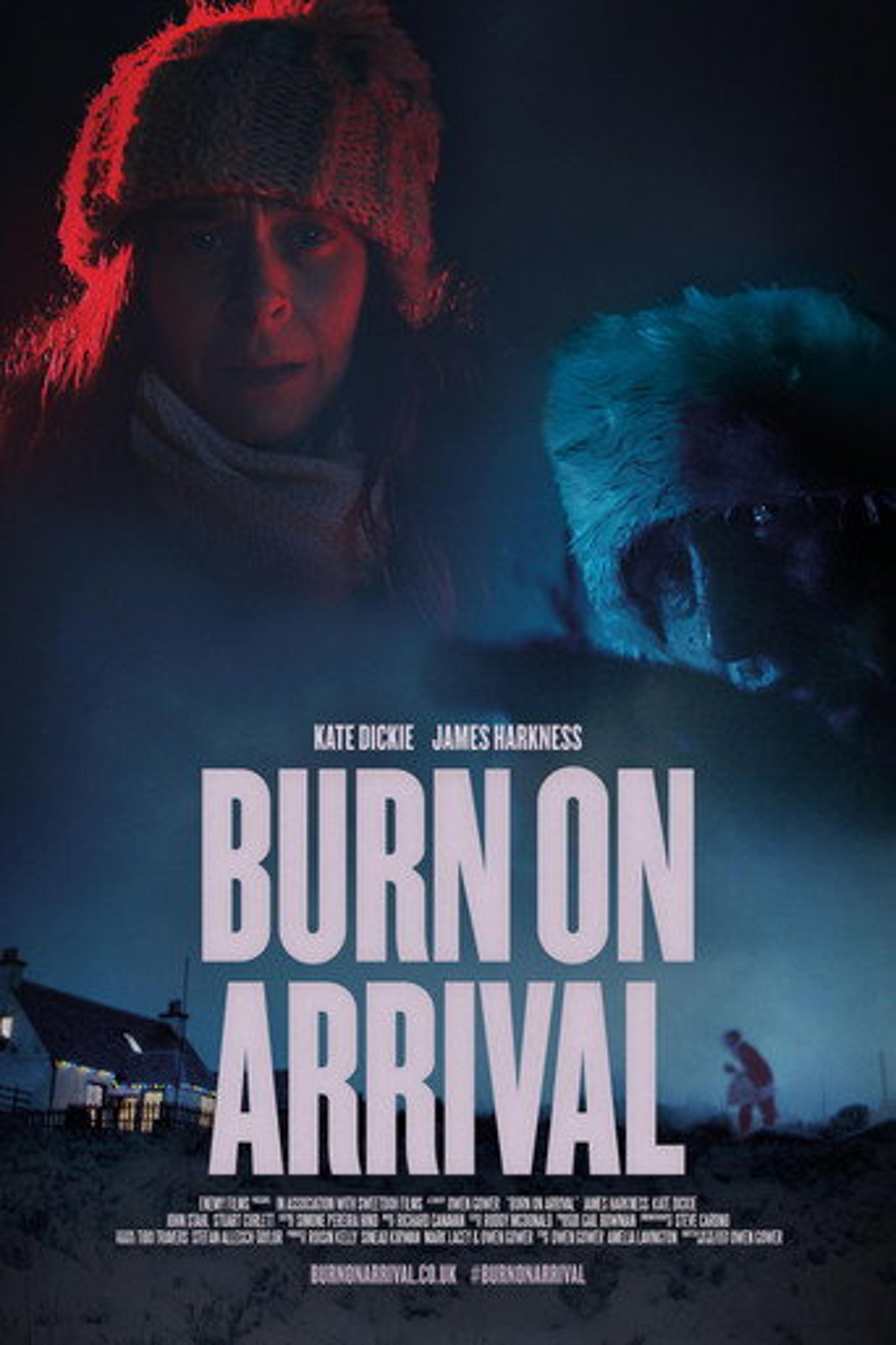 Poster film Burn On Arrival