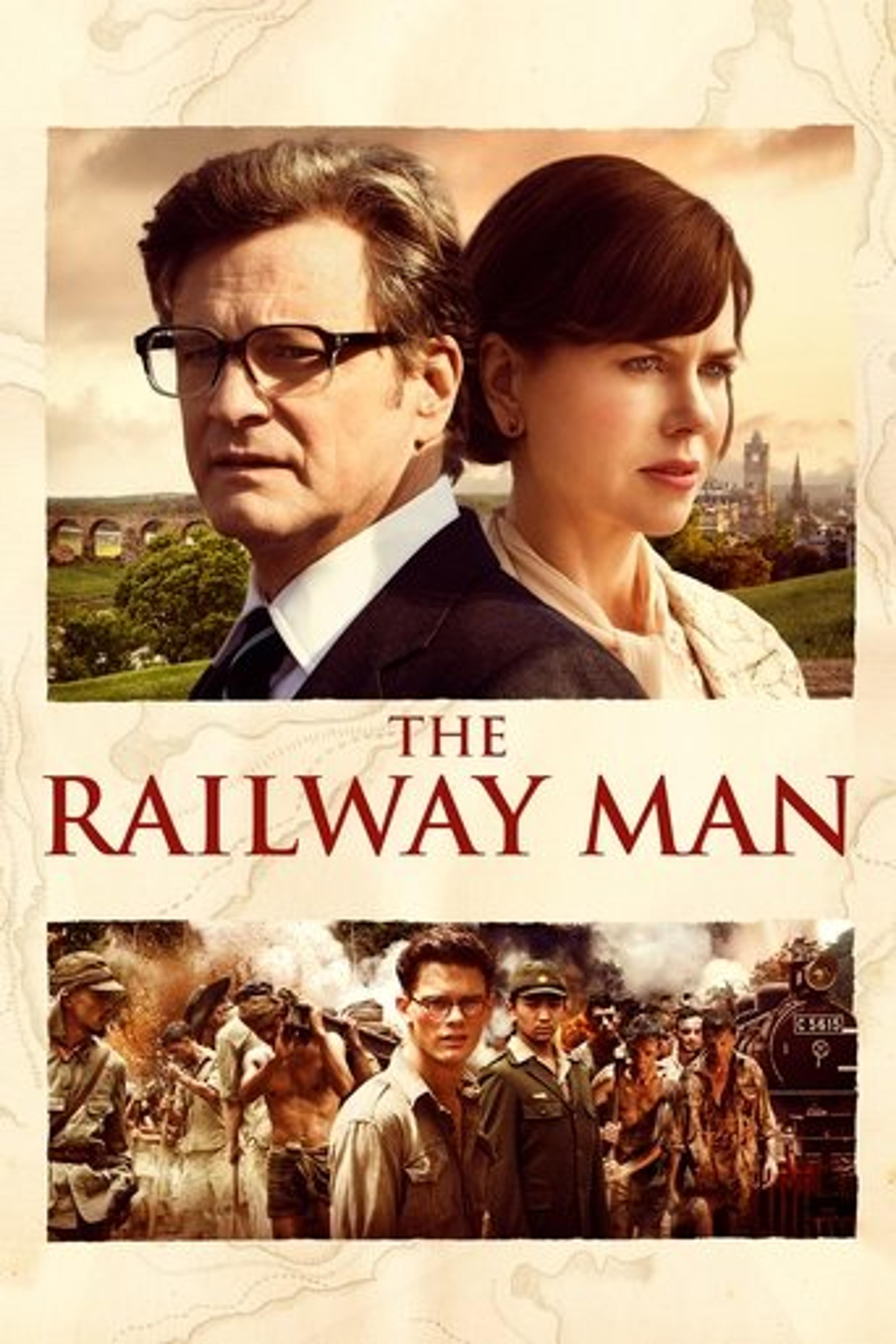 Poster film The Railway Man