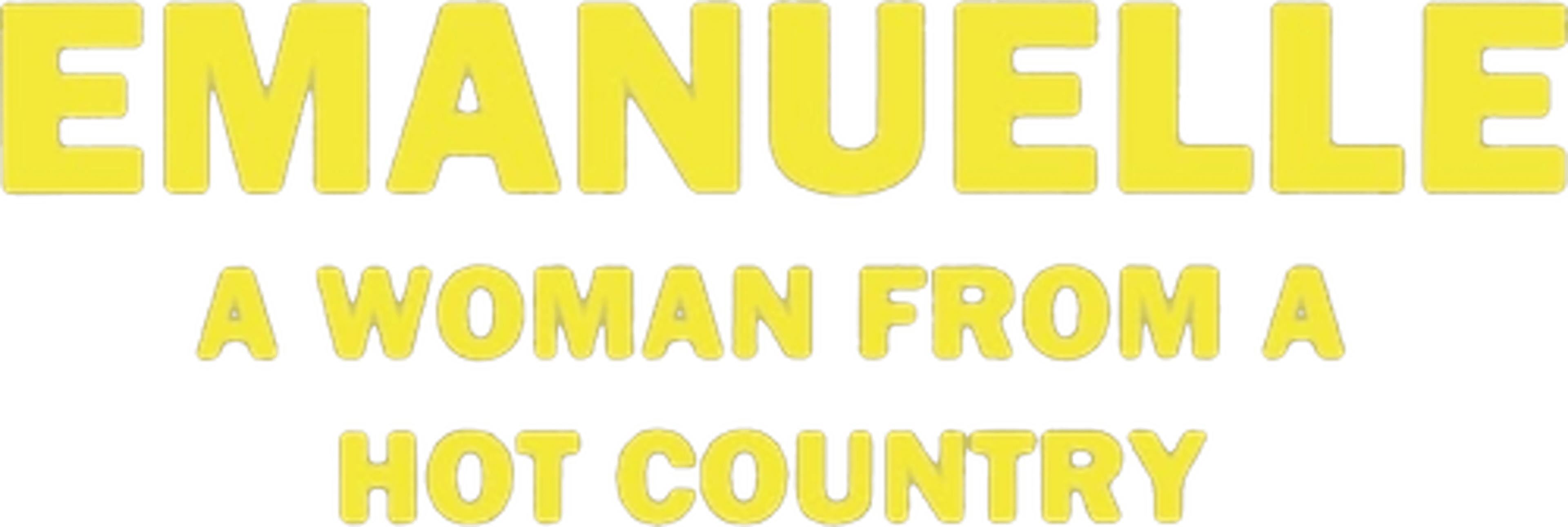 Emanuelle - A Woman from a Hot Country